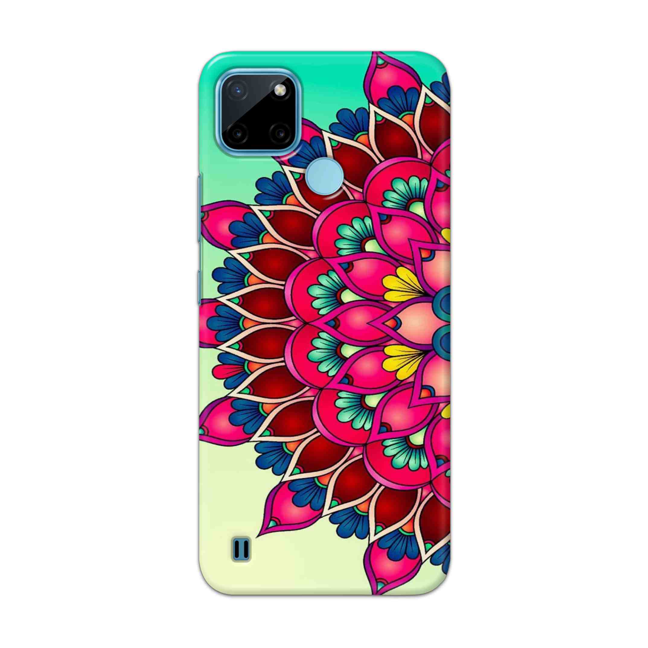 Buy Lotus Mandala Hard Back Mobile Phone Case Cover For Realme C21Y Online