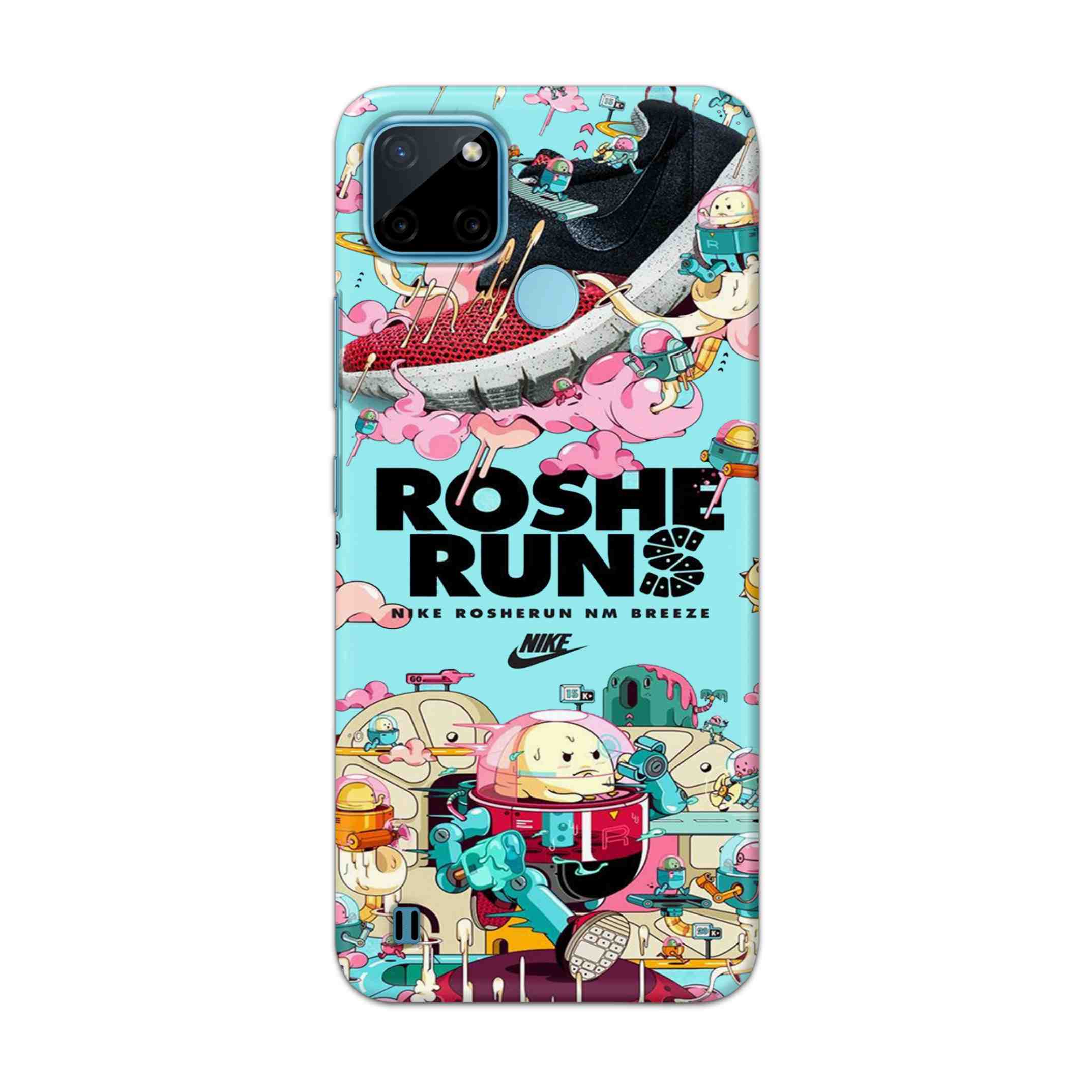 Buy Roshe Runs Hard Back Mobile Phone Case Cover For Realme C21Y Online