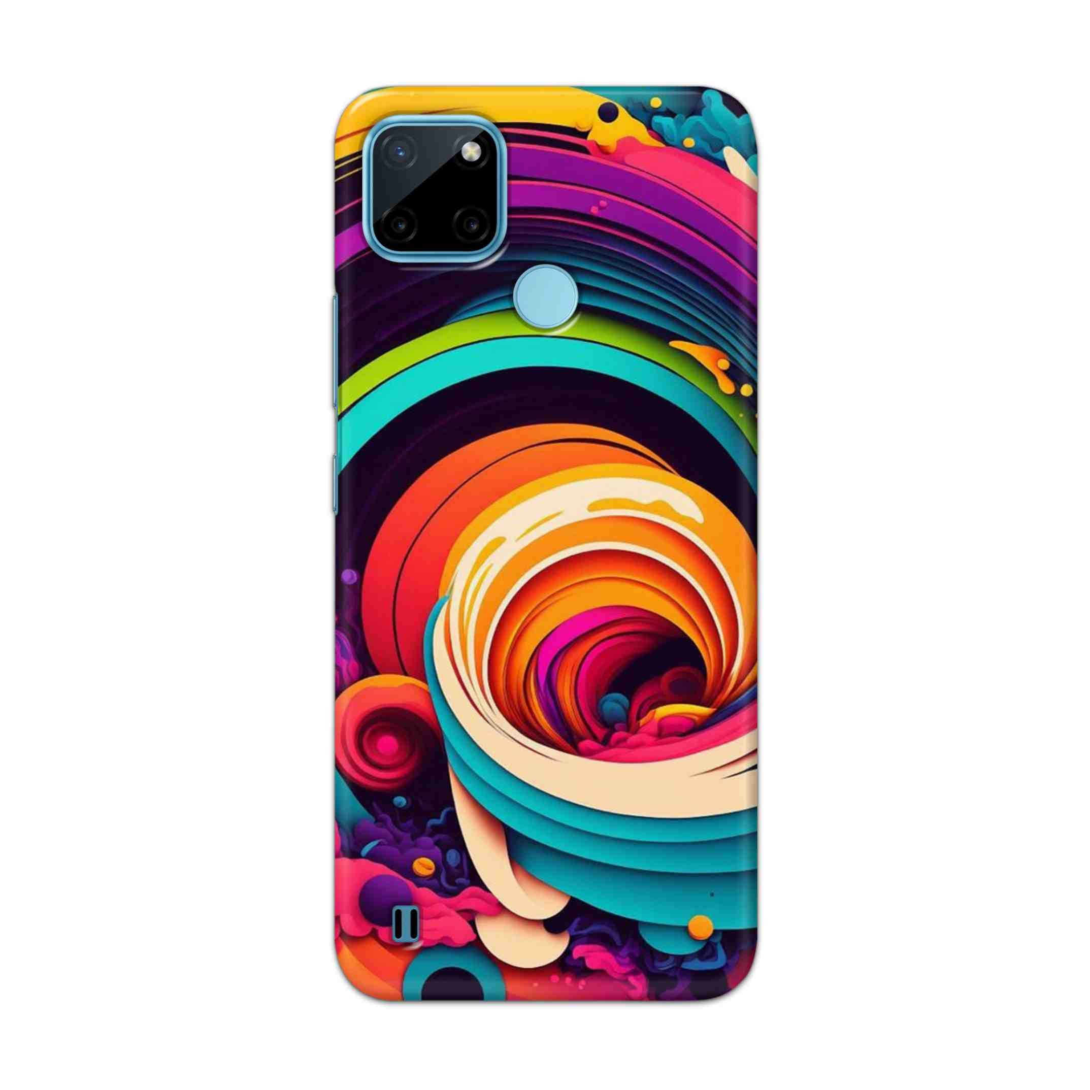 Buy Colour Circle Hard Back Mobile Phone Case Cover For Realme C21Y Online