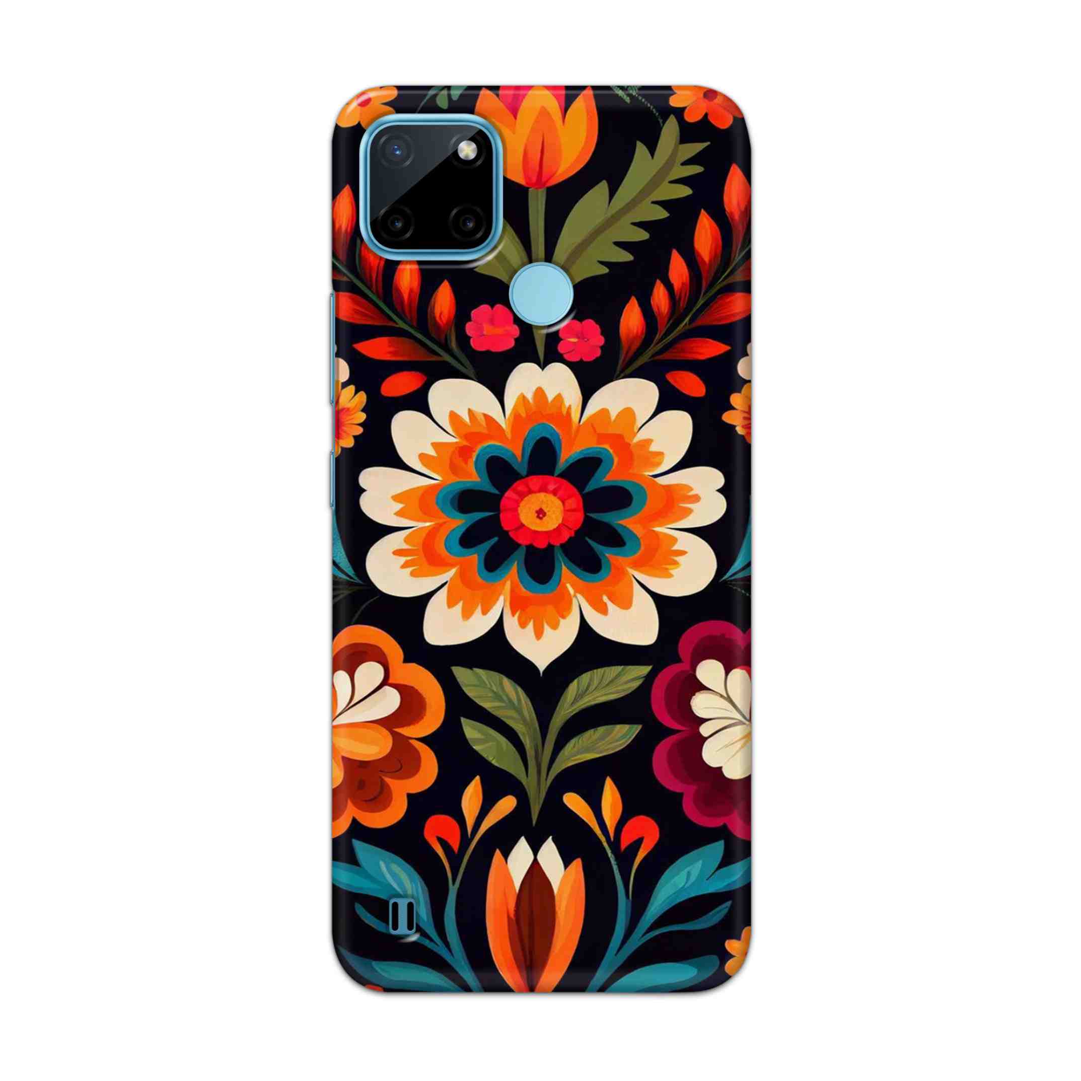 Buy Flower Hard Back Mobile Phone Case Cover For Realme C21Y Online
