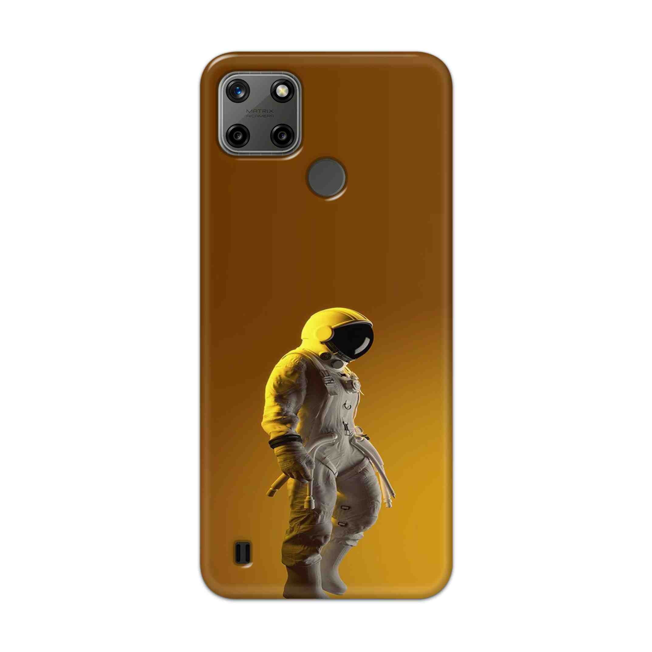 Buy Yellow Astronaut Hard Back Mobile Phone Case Cover For Realme C25Y Online