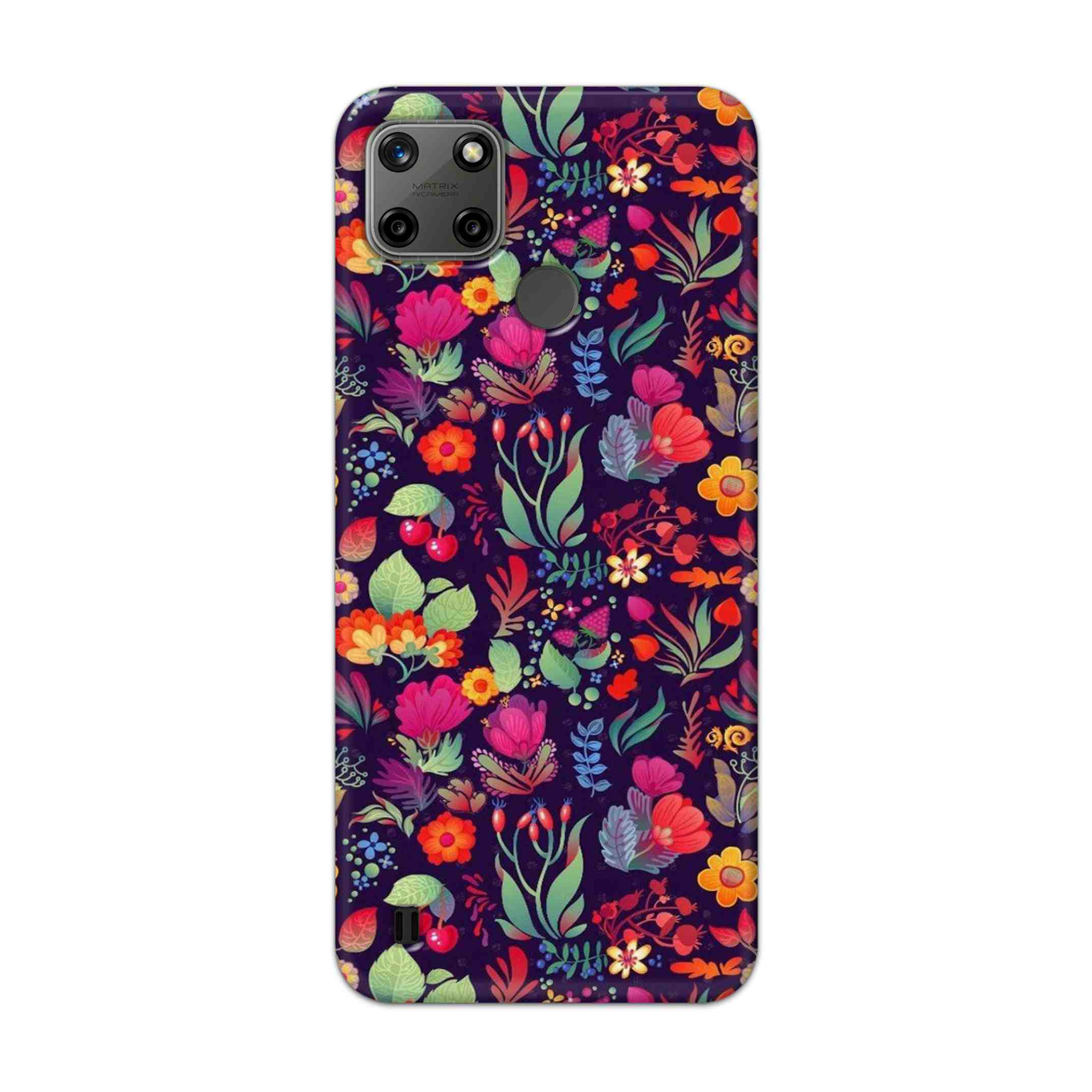 Buy Fruits Flower Hard Back Mobile Phone Case Cover For Realme C25Y Online