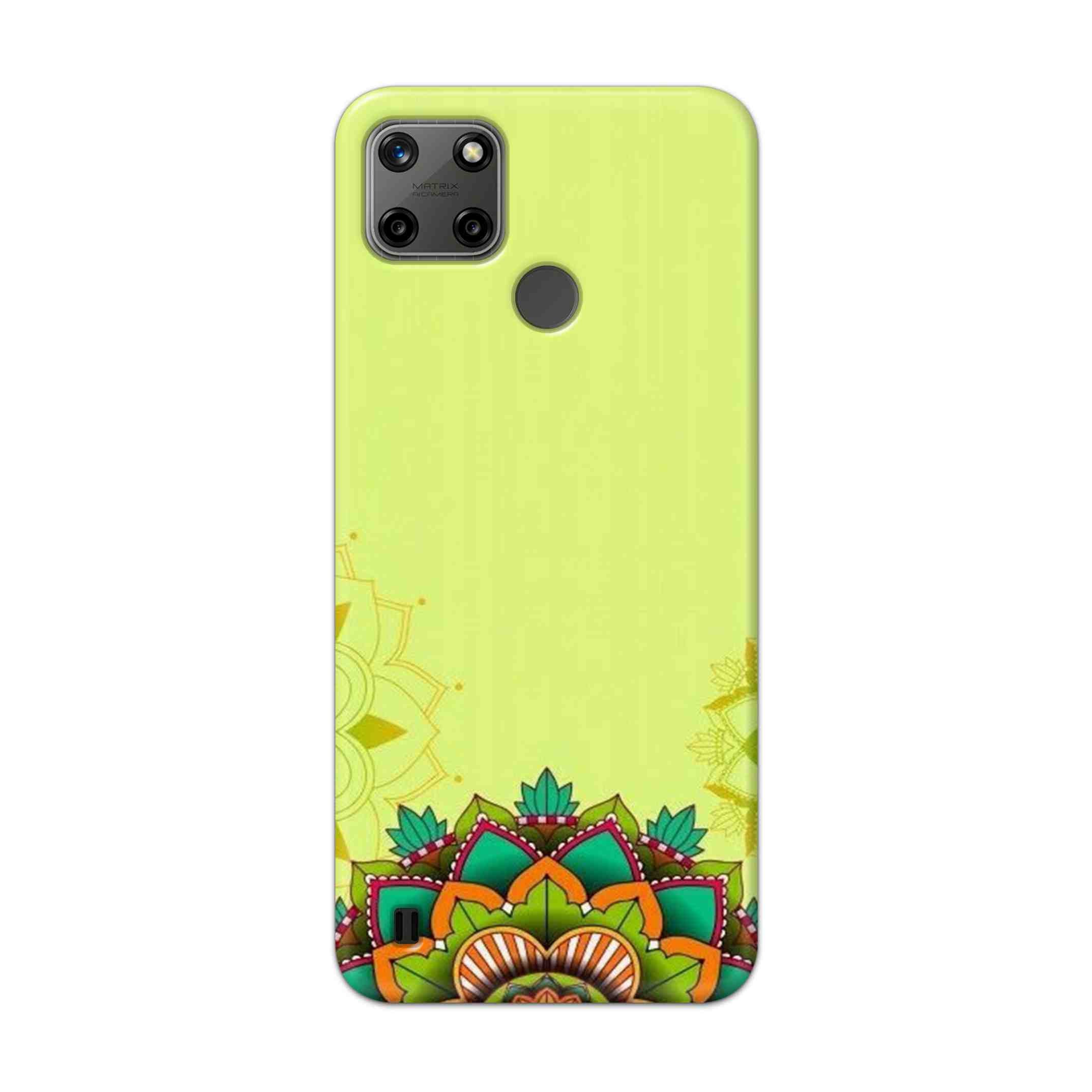 Buy Flower Mandala Hard Back Mobile Phone Case Cover For Realme C25Y Online
