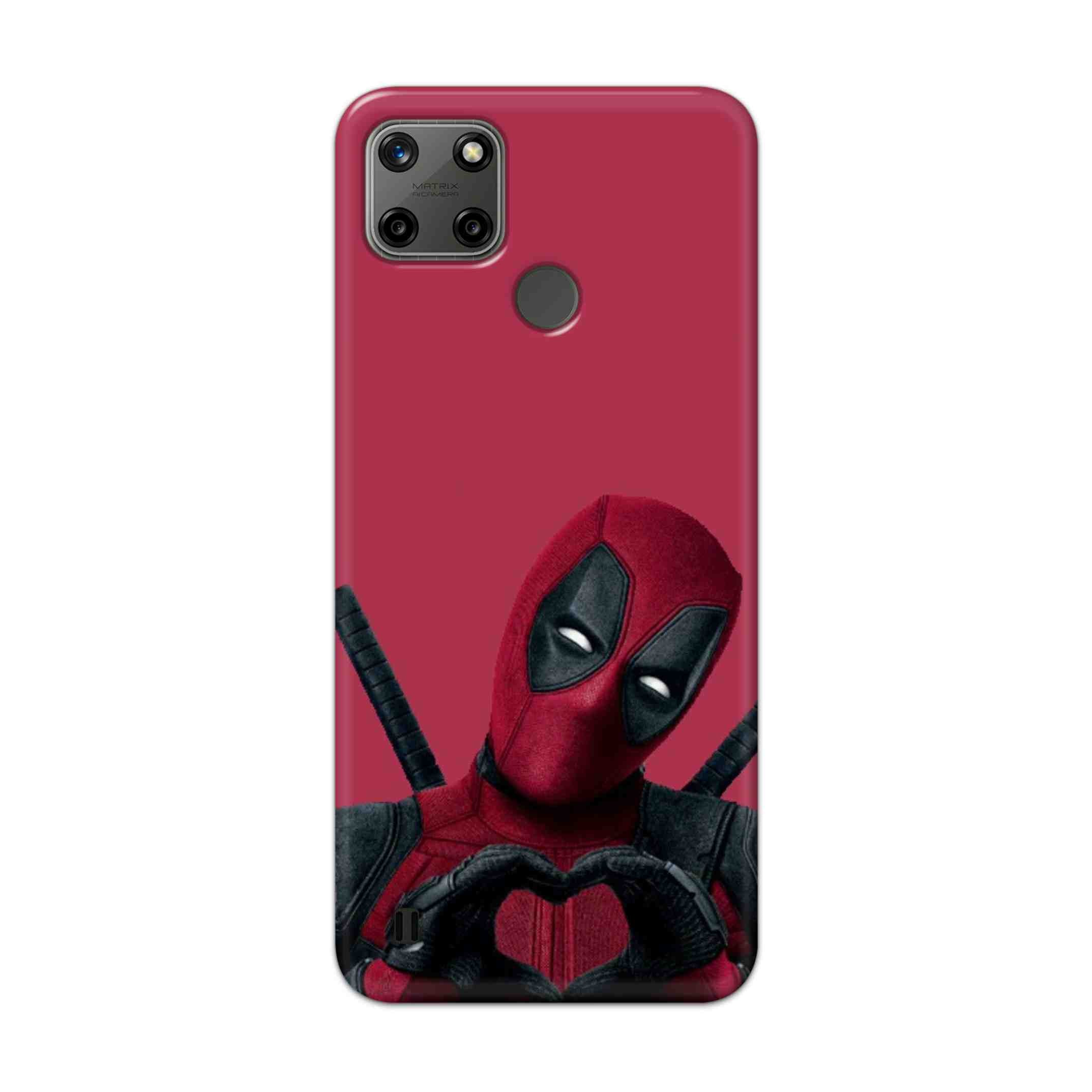 Buy Deadpool Heart Hard Back Mobile Phone Case Cover For Realme C25Y Online