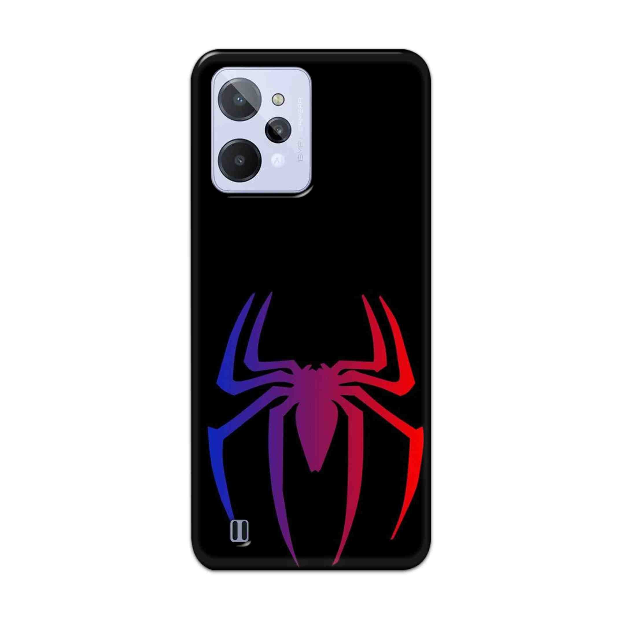 Buy Neon Spiderman Logo Hard Back Mobile Phone Case Cover For Realme C31 Online