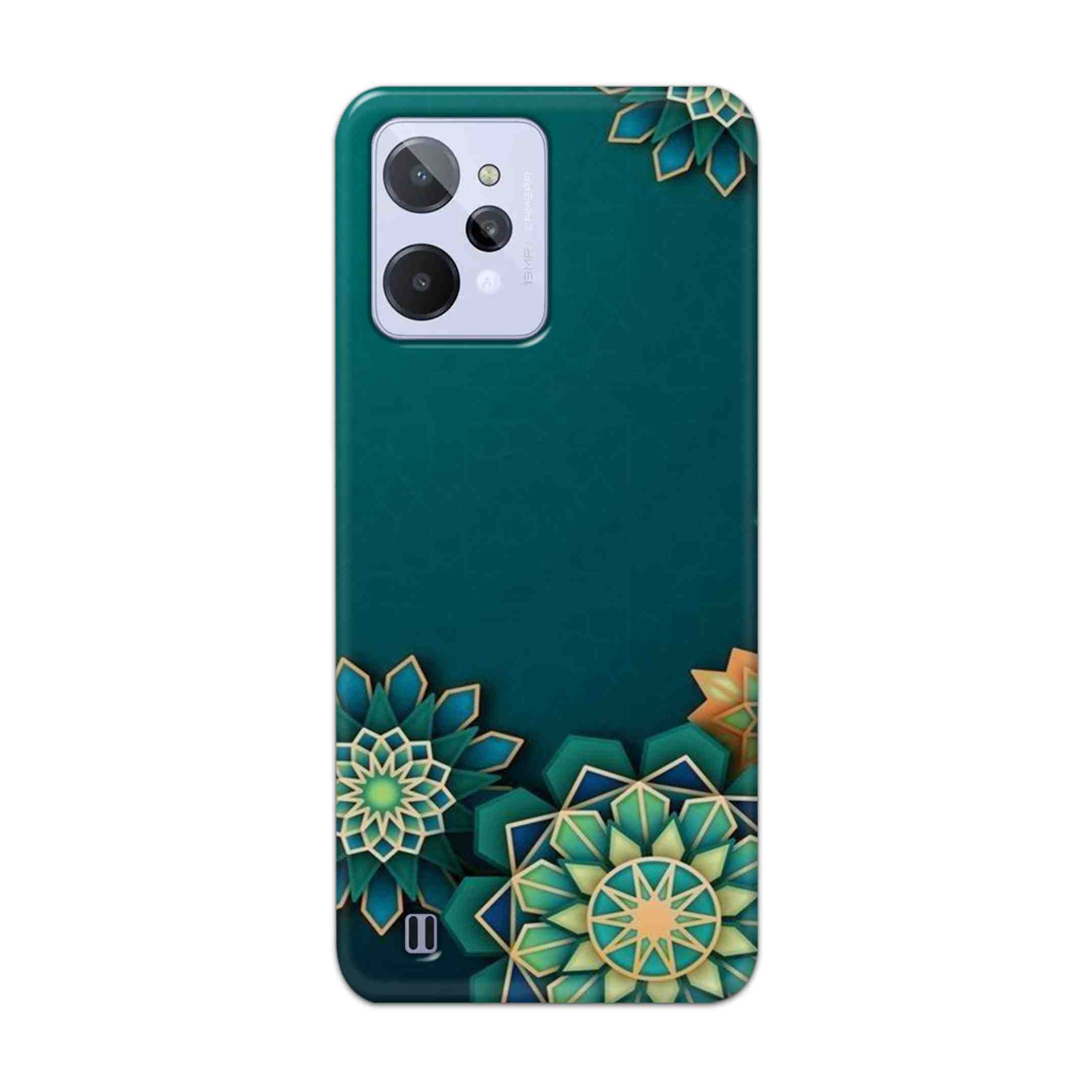 Buy Green Flower Hard Back Mobile Phone Case Cover For Realme C31 Online