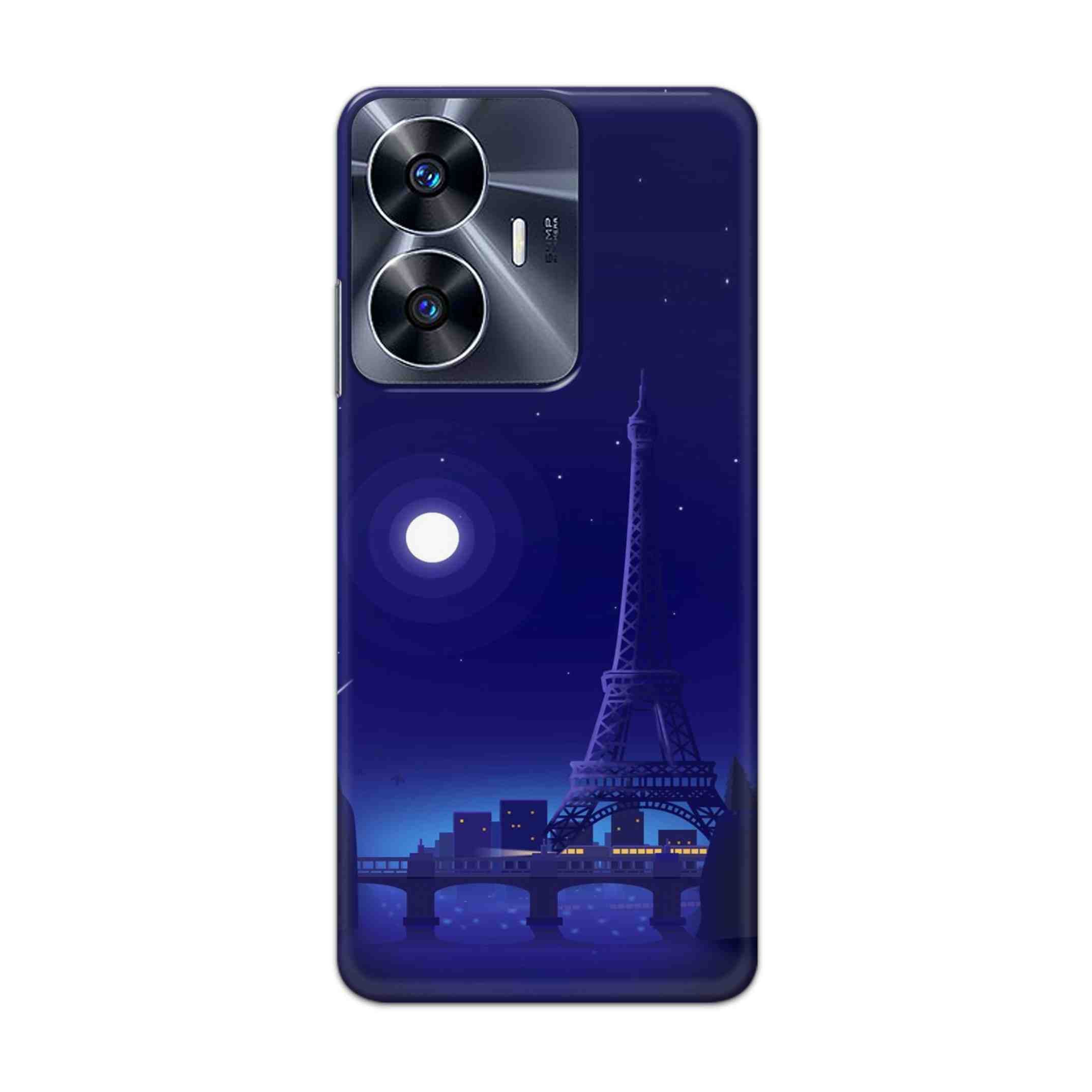 Buy Night Eiffel Tower Hard Back Mobile Phone Case Cover For Realme C55 Online