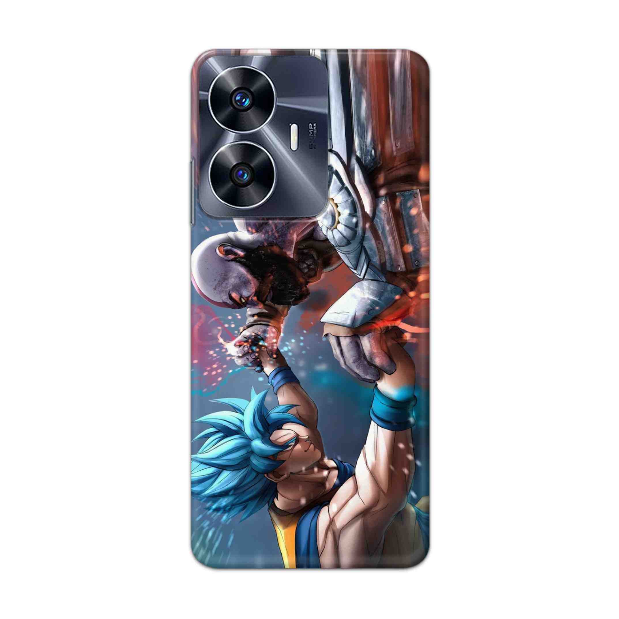 Buy Goku Vs Kratos Hard Back Mobile Phone Case Cover For Realme C55 Online