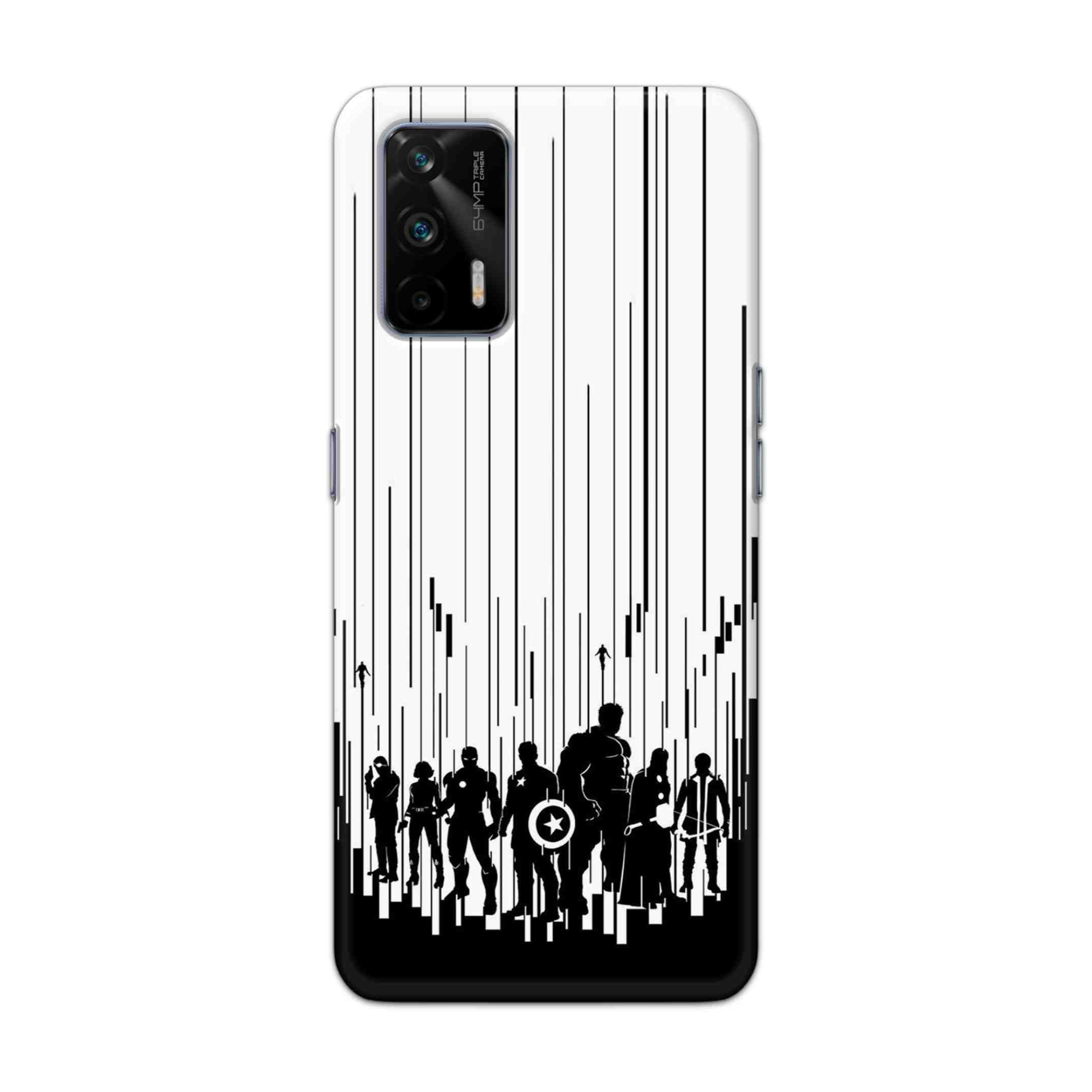 Buy Black And White Avengers Hard Back Mobile Phone Case Cover For Realme GT 5G Online
