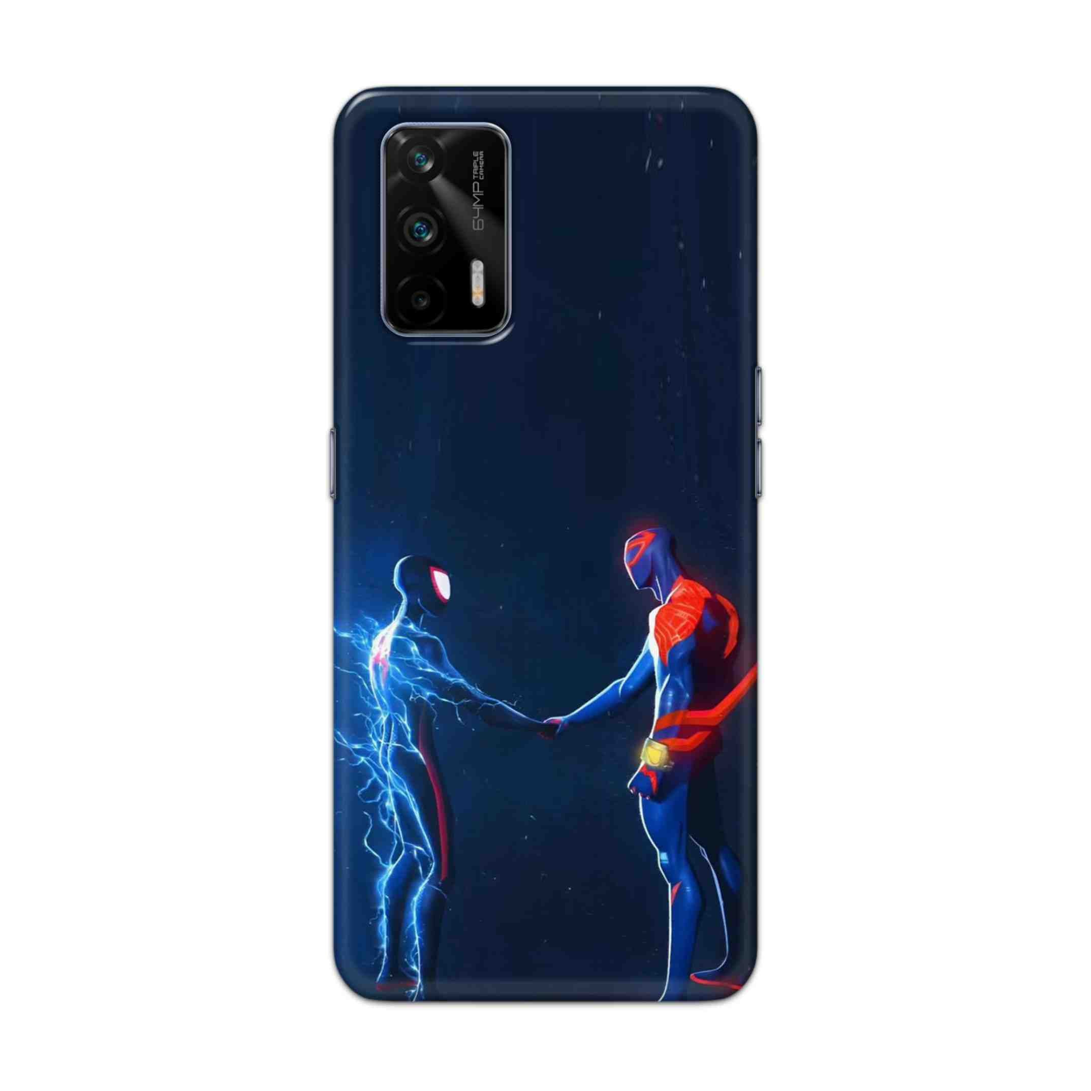 Buy Miles Morales Meet With Spiderman Hard Back Mobile Phone Case Cover For Realme GT 5G Online