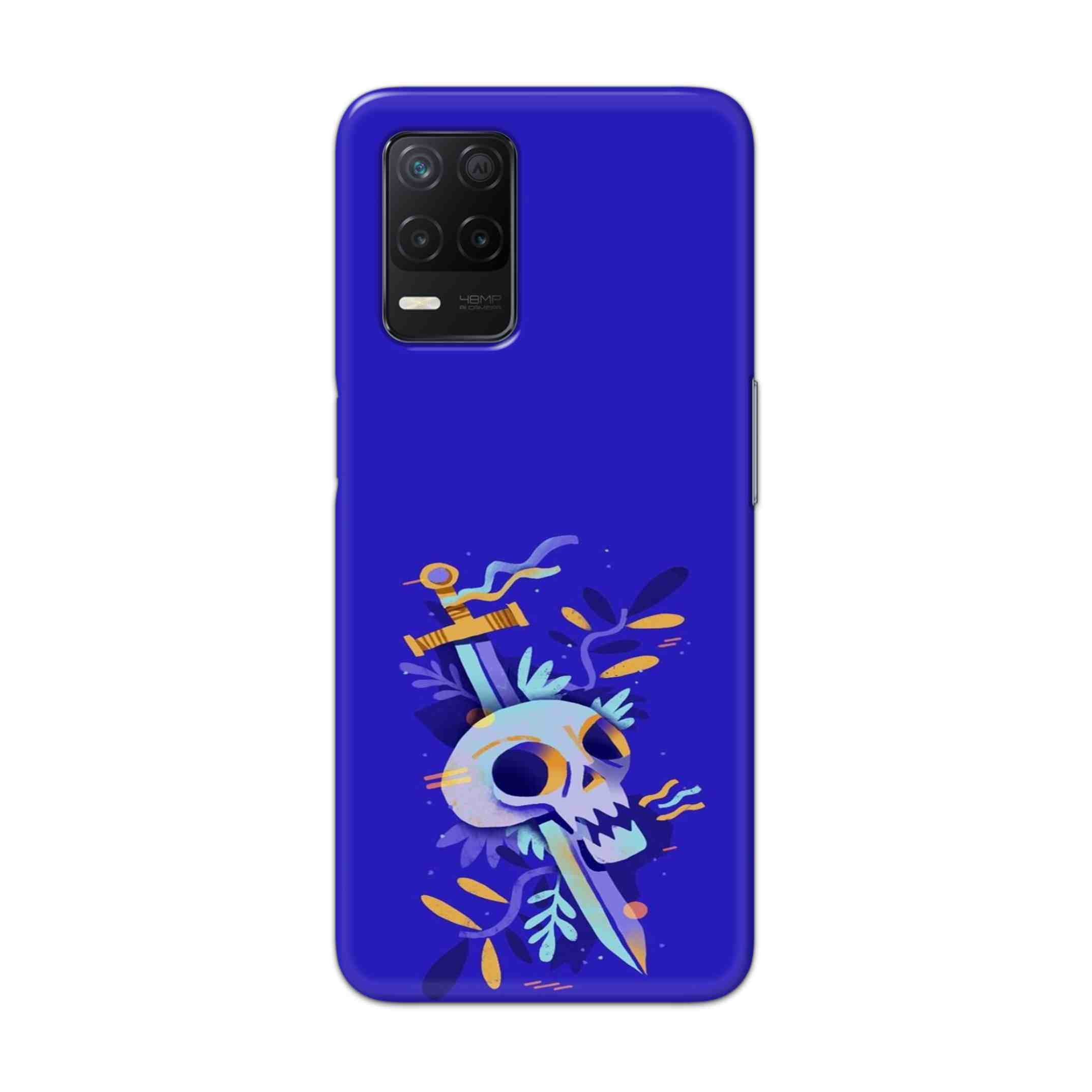 Buy Blue Skull Hard Back Mobile Phone Case Cover For Realme Narzo 30 5G Online