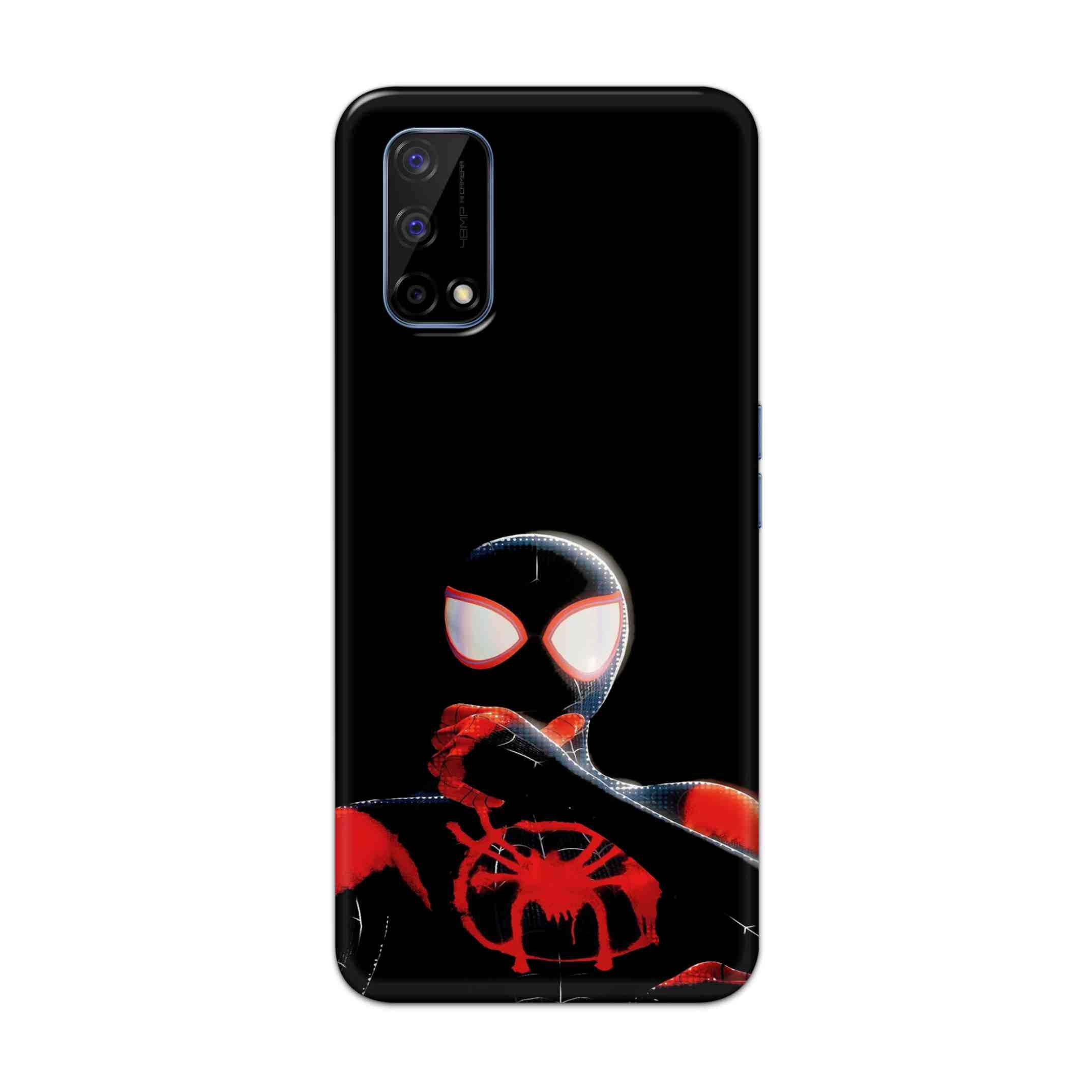 Buy Black Spiderman Hard Back Mobile Phone Case Cover For Realme Narzo 30 Pro Online