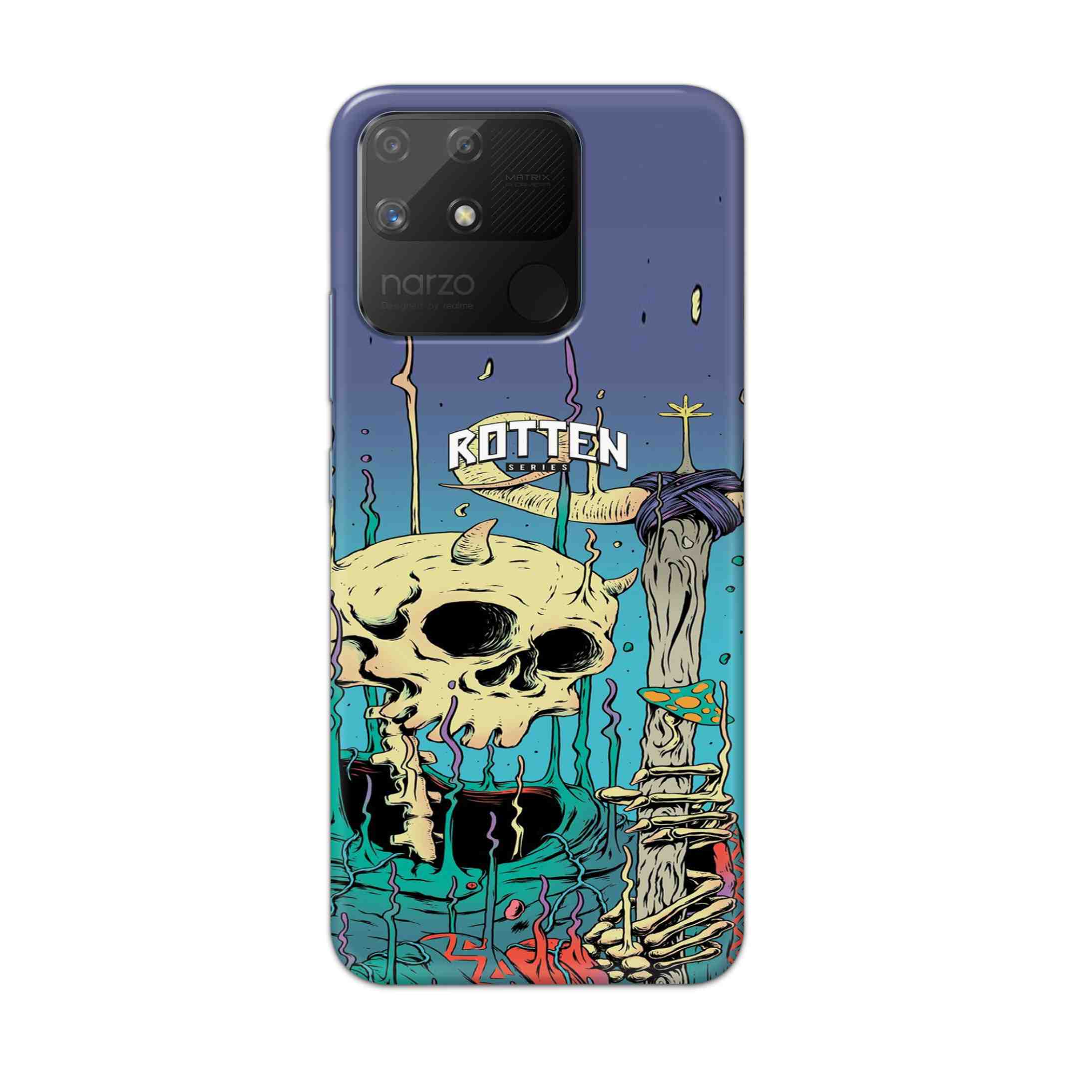 Buy Skull Hard Back Mobile Phone Case Cover For Realme Narzo 50a Online