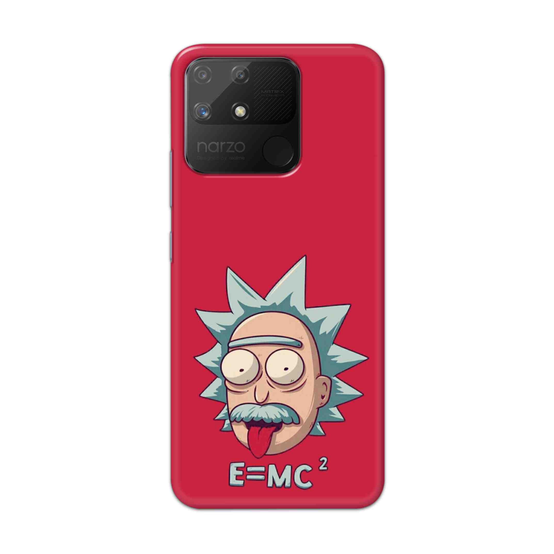 Buy E=Mc Hard Back Mobile Phone Case Cover For Realme Narzo 50a Online
