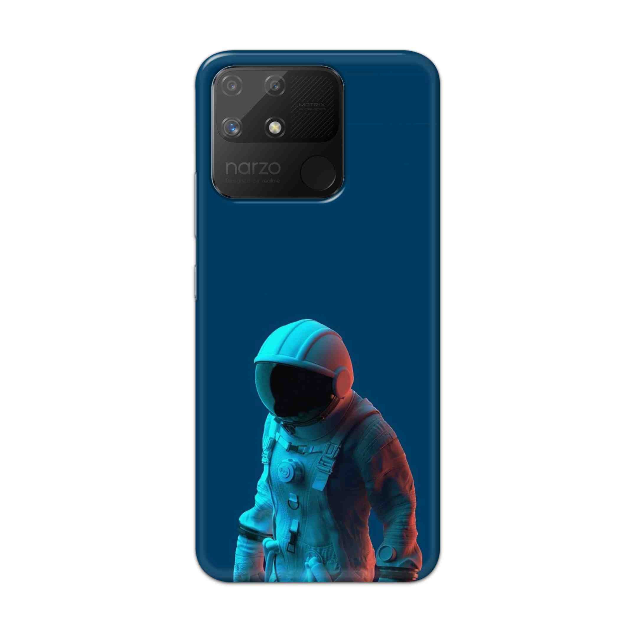 Buy Blue Astronaut Hard Back Mobile Phone Case Cover For Realme Narzo 50a Online