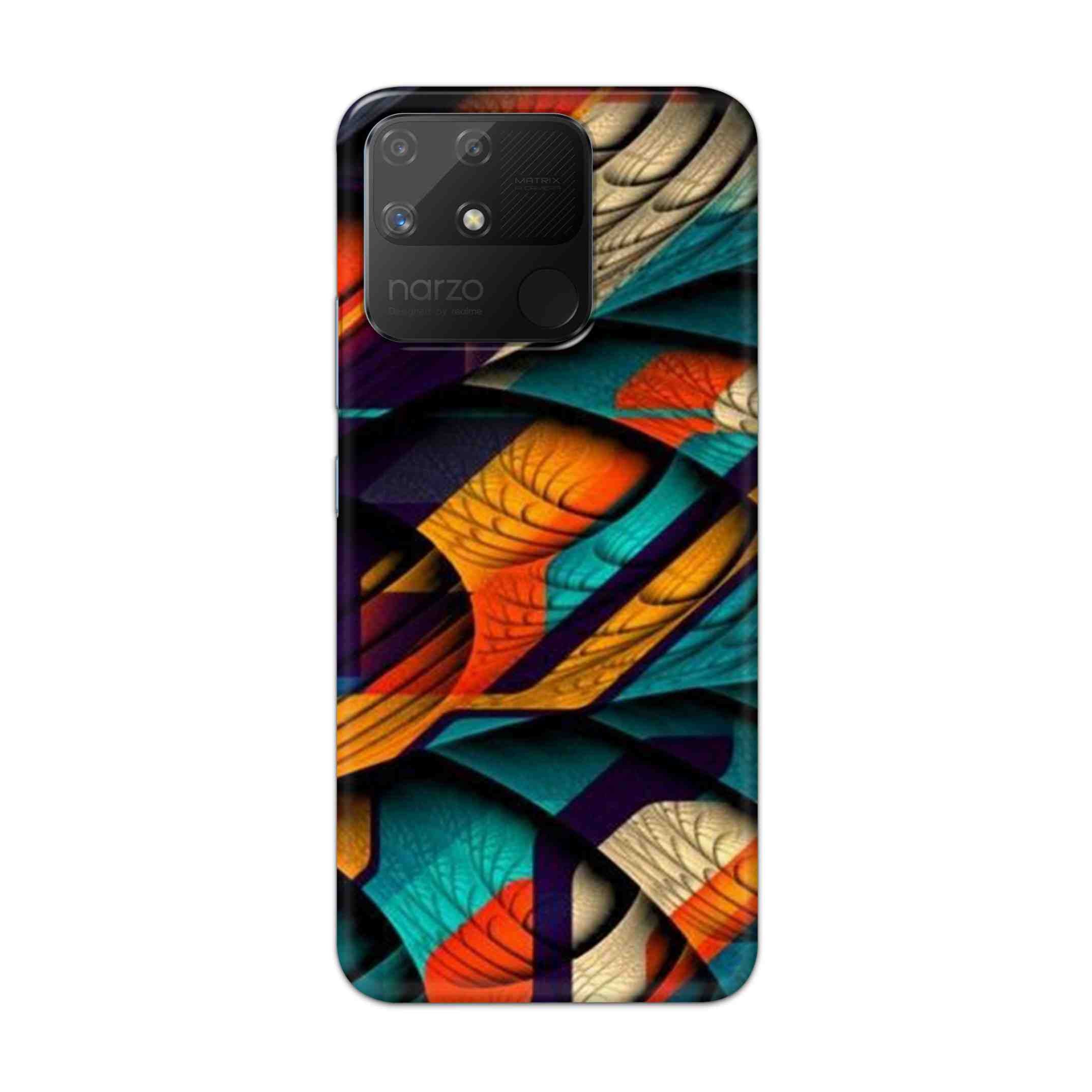 Buy Colour Abstract Hard Back Mobile Phone Case Cover For Realme Narzo 50a Online