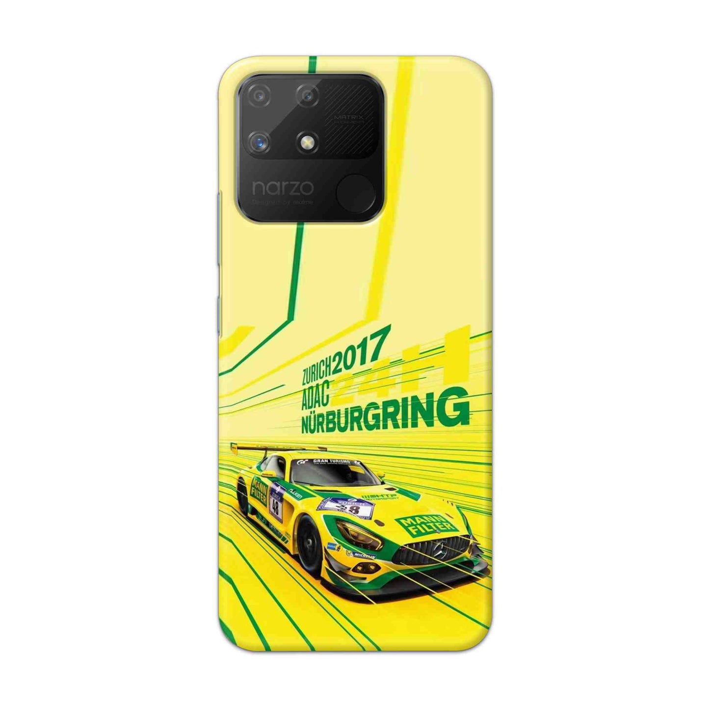 Buy Drift Racing Hard Back Mobile Phone Case Cover For Realme Narzo 50a Online