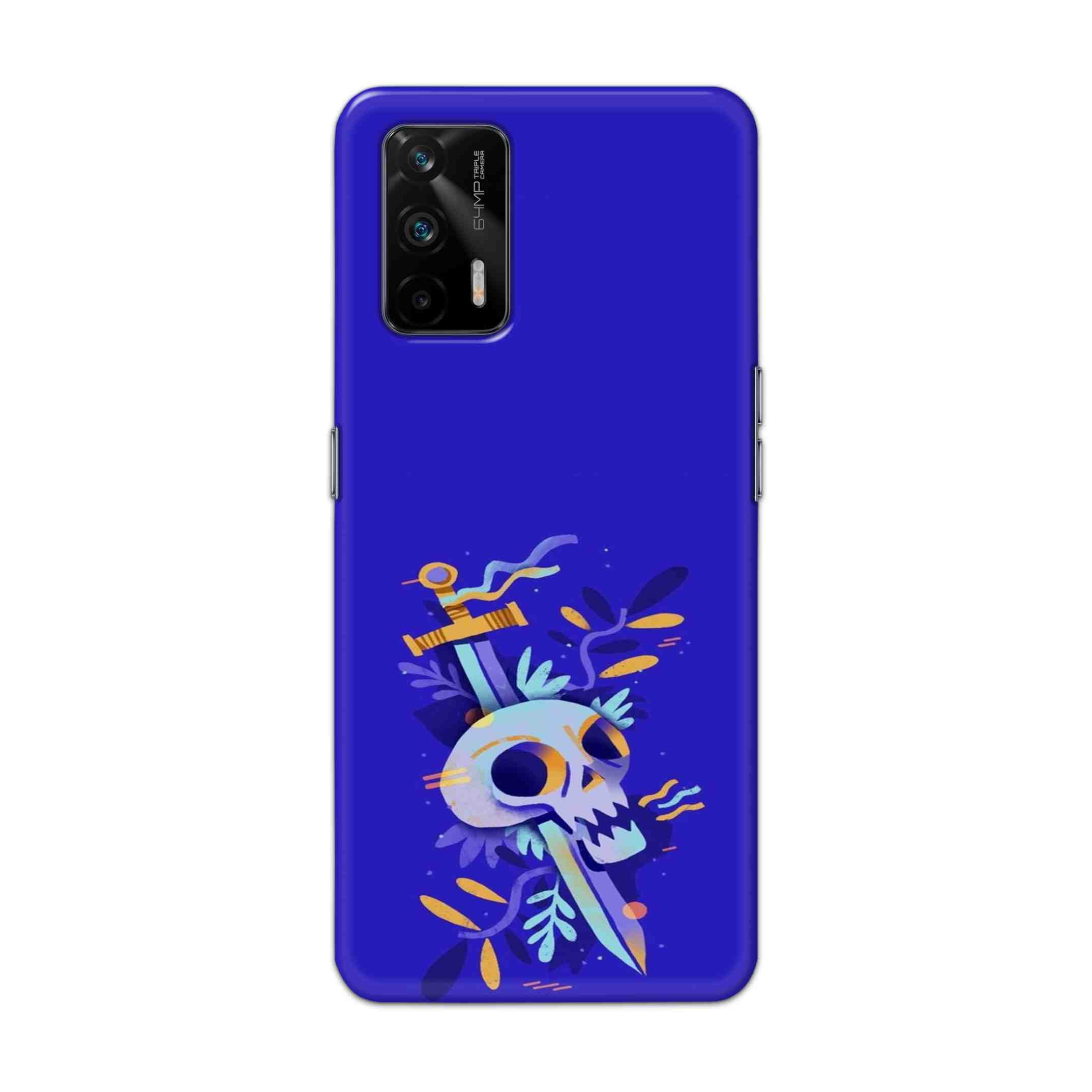 Buy Blue Skull Hard Back Mobile Phone Case Cover For Realme X7 Max Online