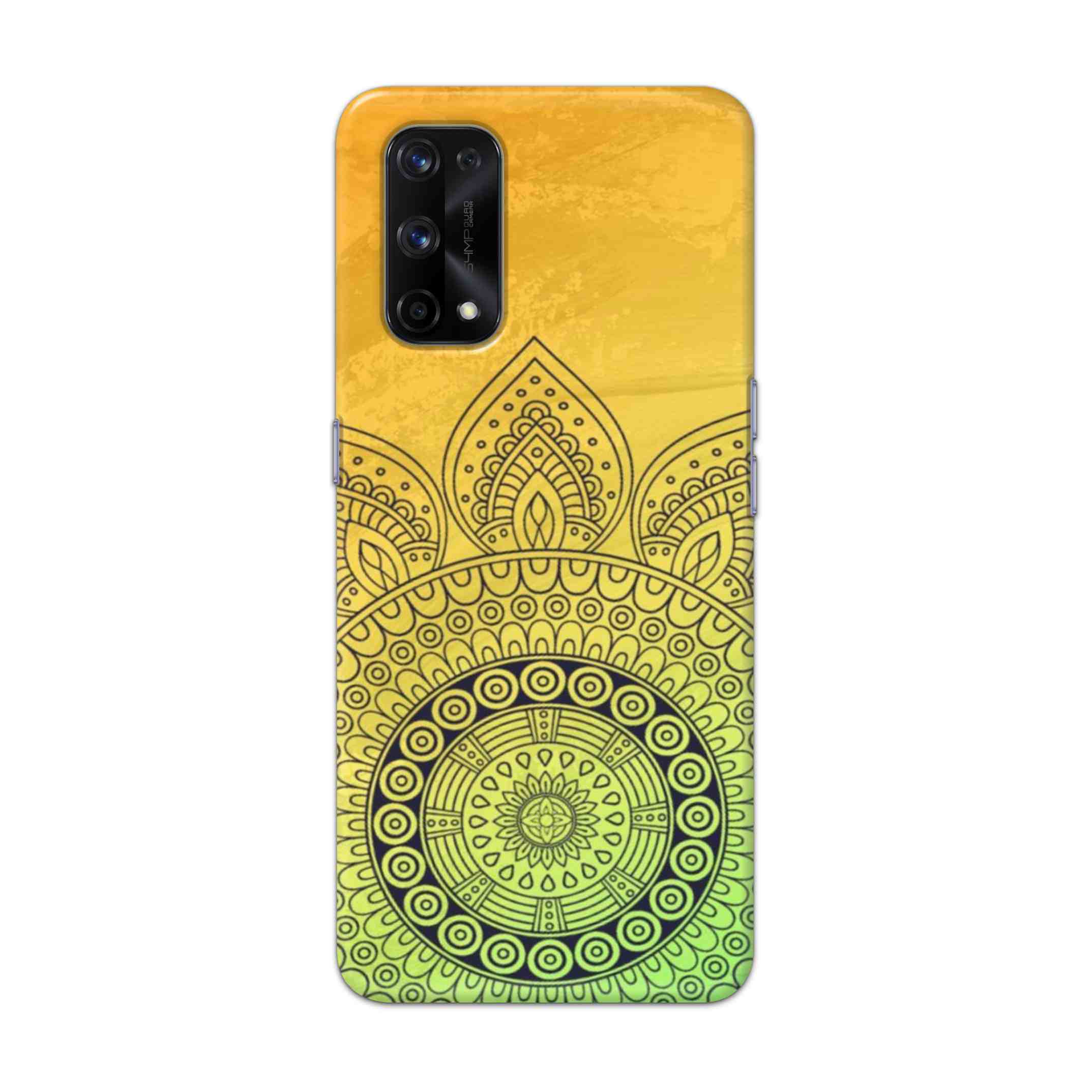 Buy Yellow Rangoli Hard Back Mobile Phone Case Cover For Realme X7 Pro Online