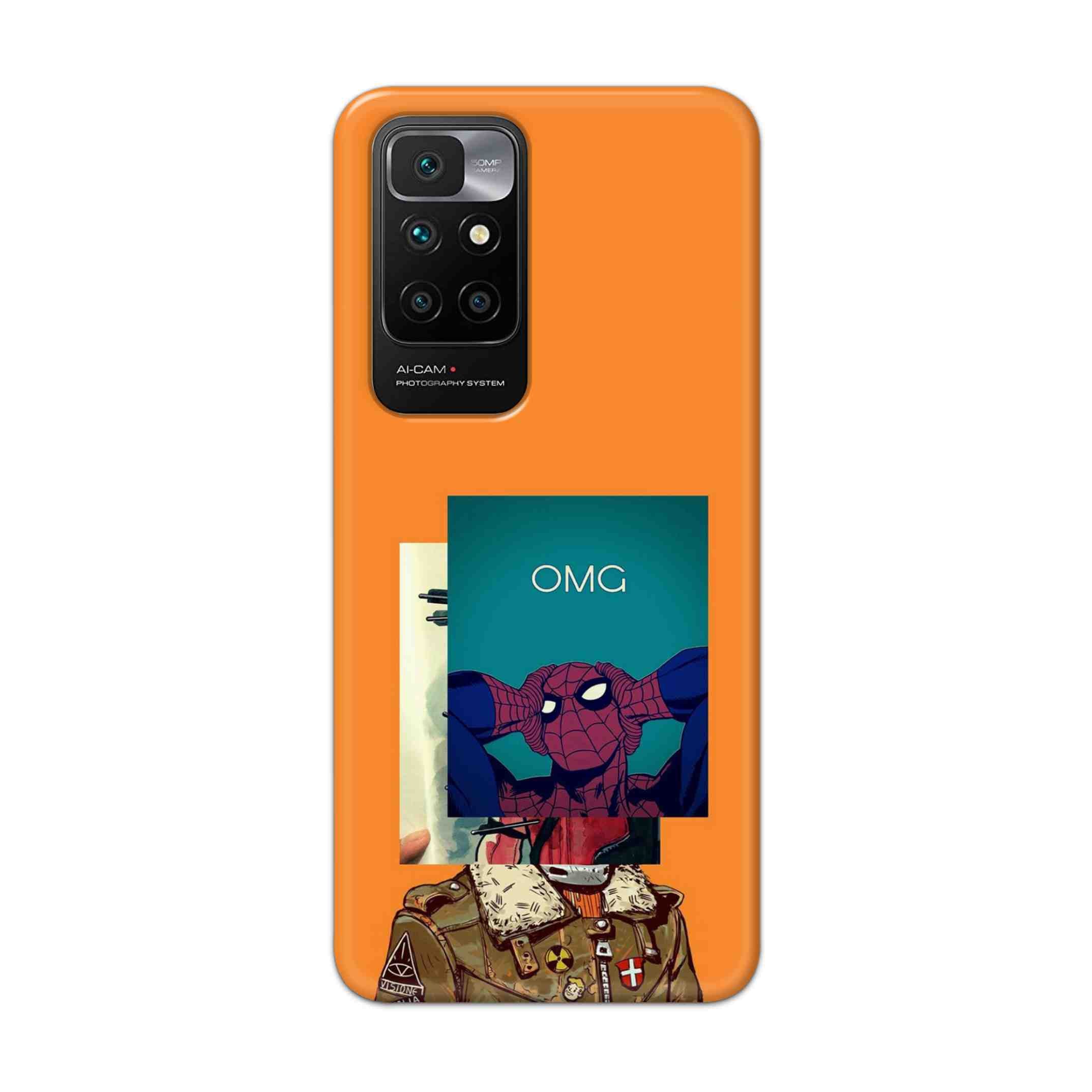 Buy Omg Spiderman Hard Back Mobile Phone Case Cover For Redmi 10 Prime Online