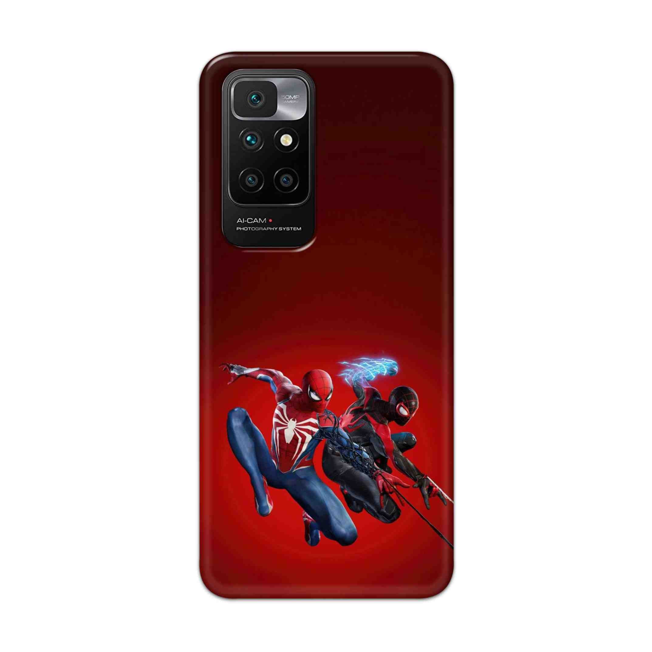 Buy Spiderman And Miles Morales Hard Back Mobile Phone Case Cover For Redmi 10 Prime Online