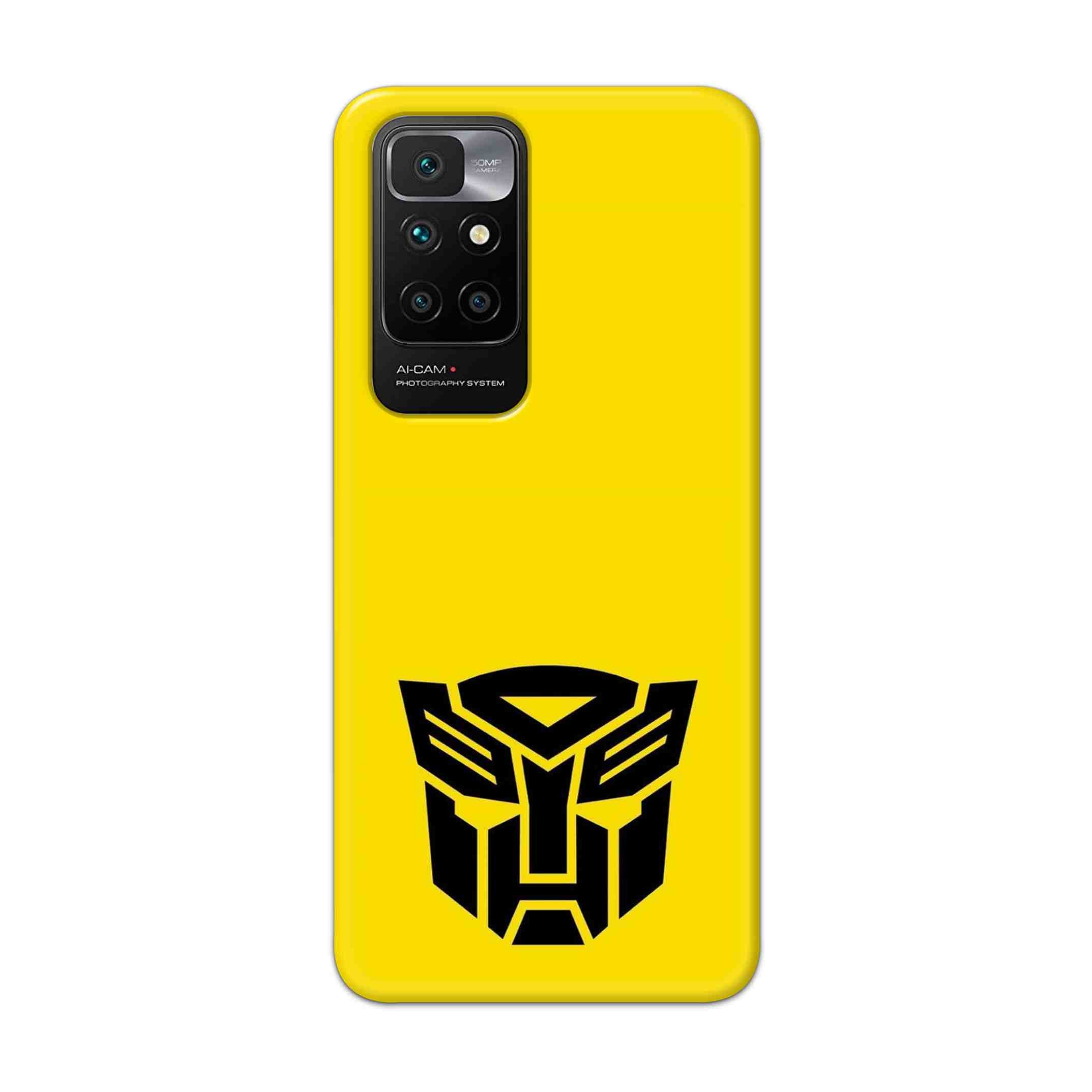 Buy Transformer Logo Hard Back Mobile Phone Case Cover For Redmi 10 Prime Online