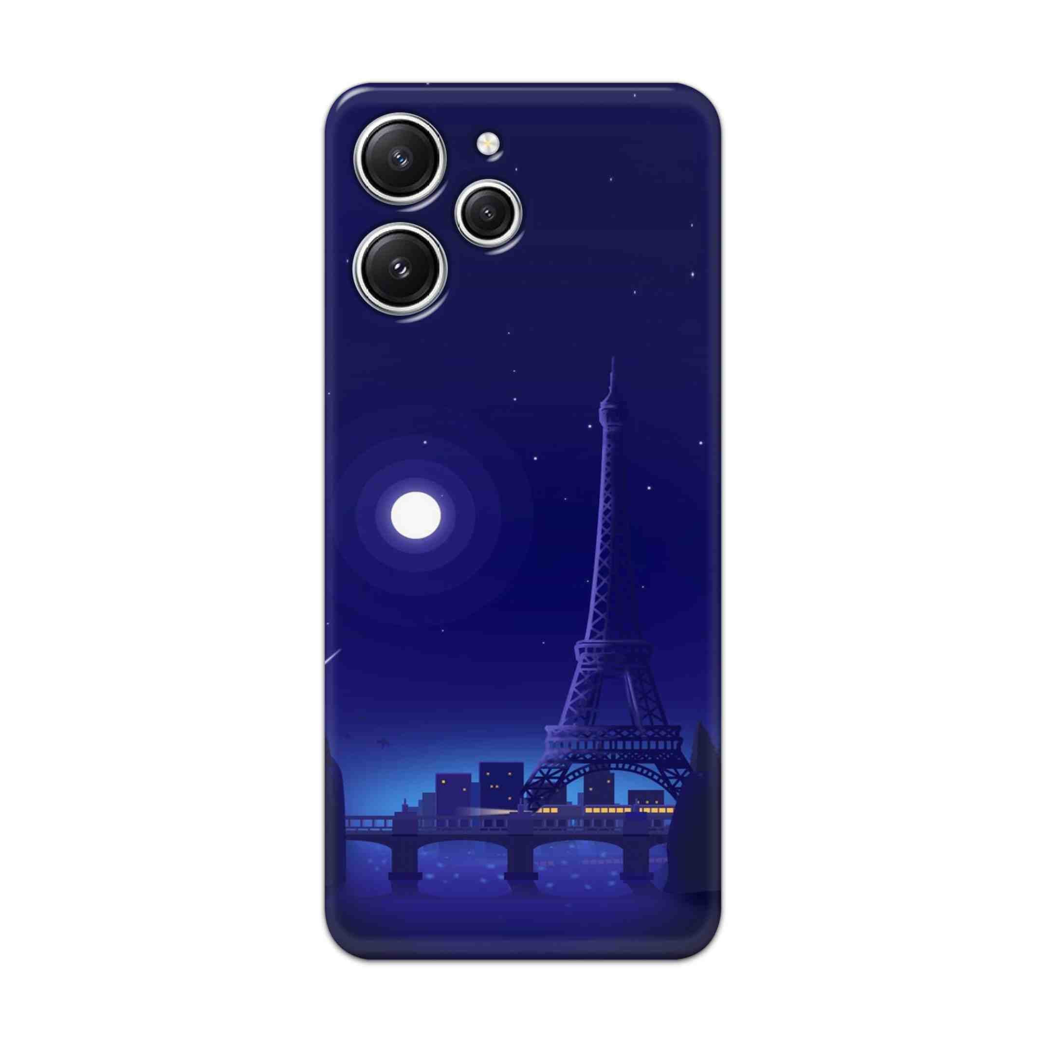 Buy Night Eifferl Tower Hard Back Mobile Phone Case/Cover For Redmi 12 4G Online