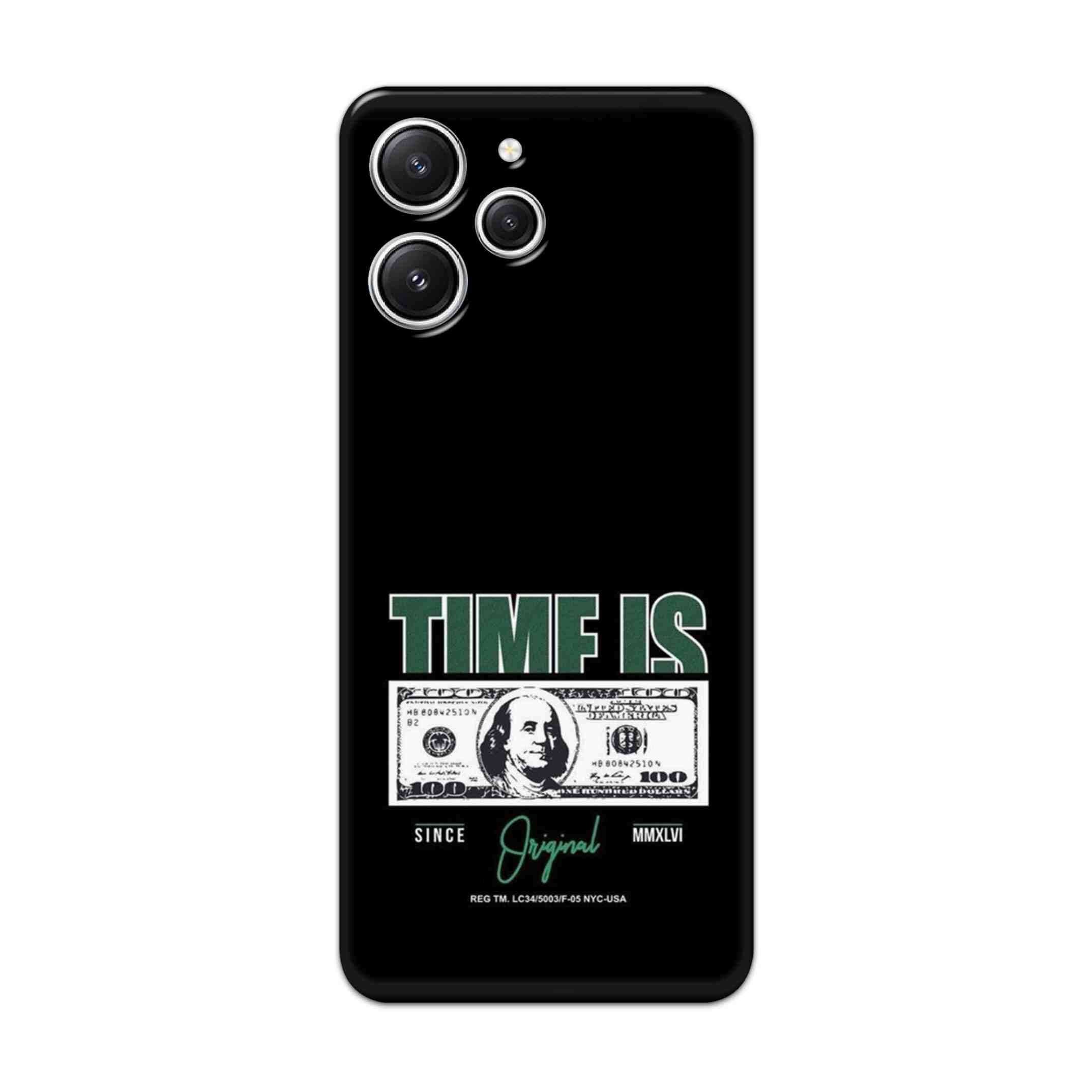 Buy Time Is Money Hard Back Mobile Phone Case/Cover For Redmi 12 4G Online