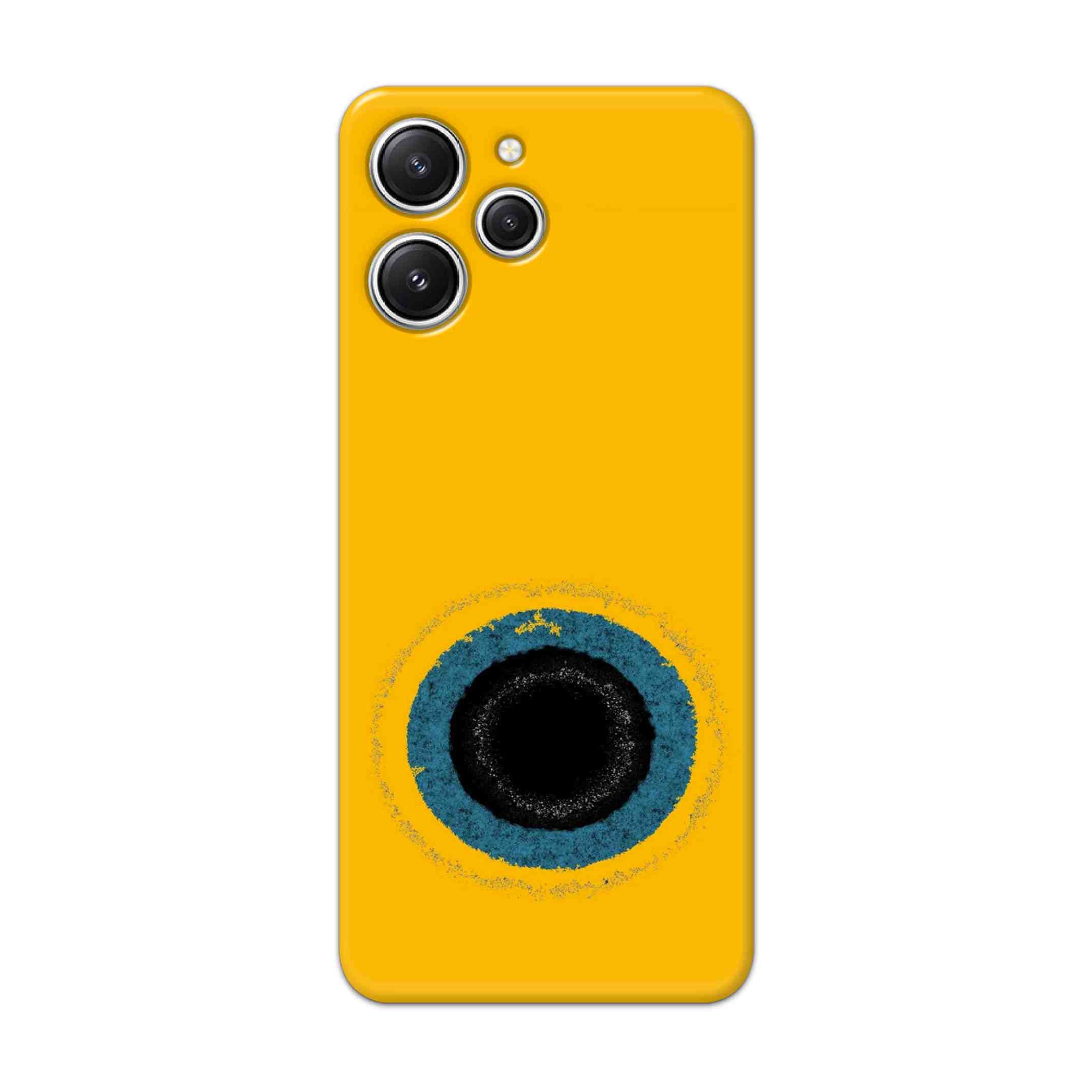 Buy Dark Hole With Yellow Background Hard Back Mobile Phone Case/Cover For Redmi 12 4G Online