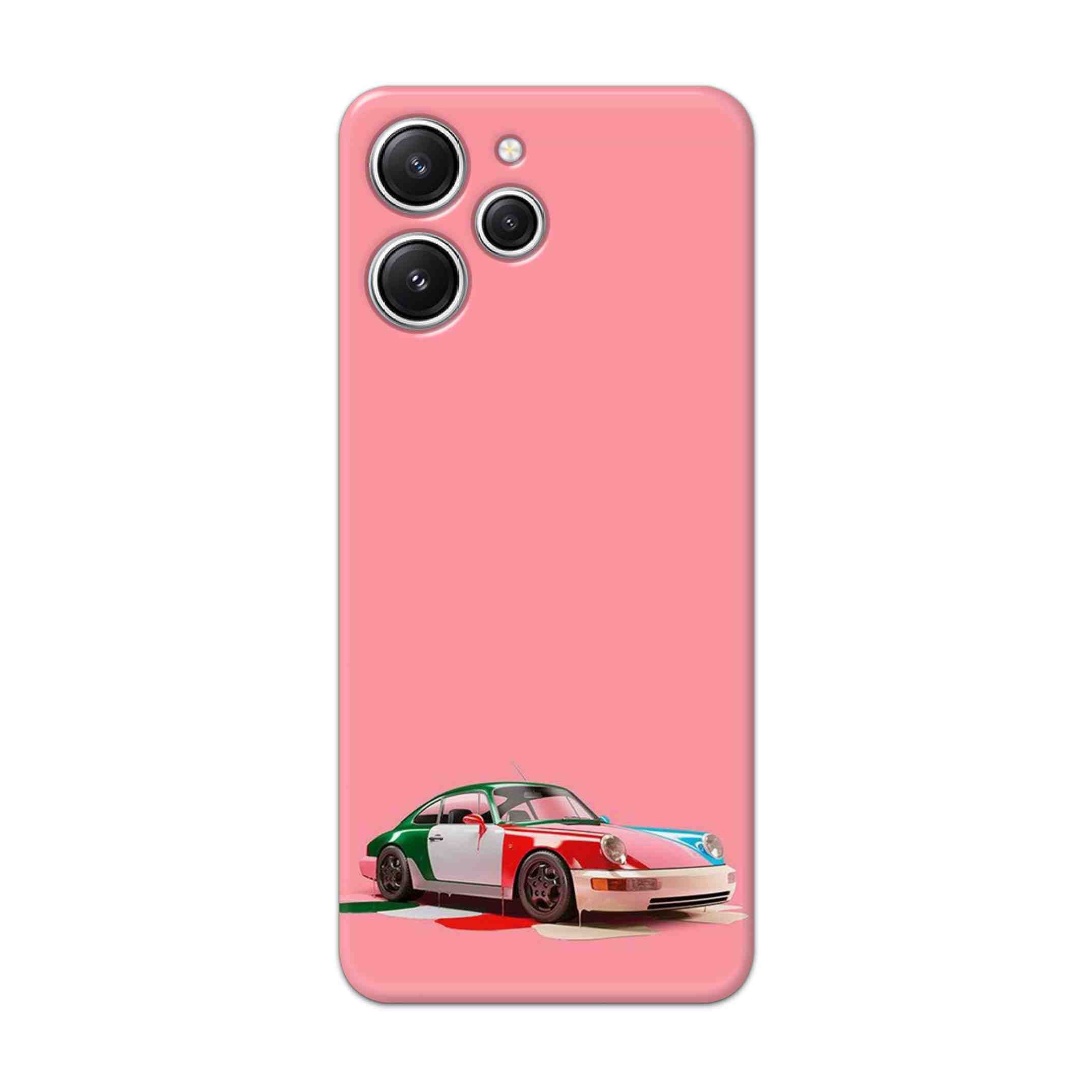 Buy Pink Porche Hard Back Mobile Phone Case/Cover For Redmi 12 4G Online
