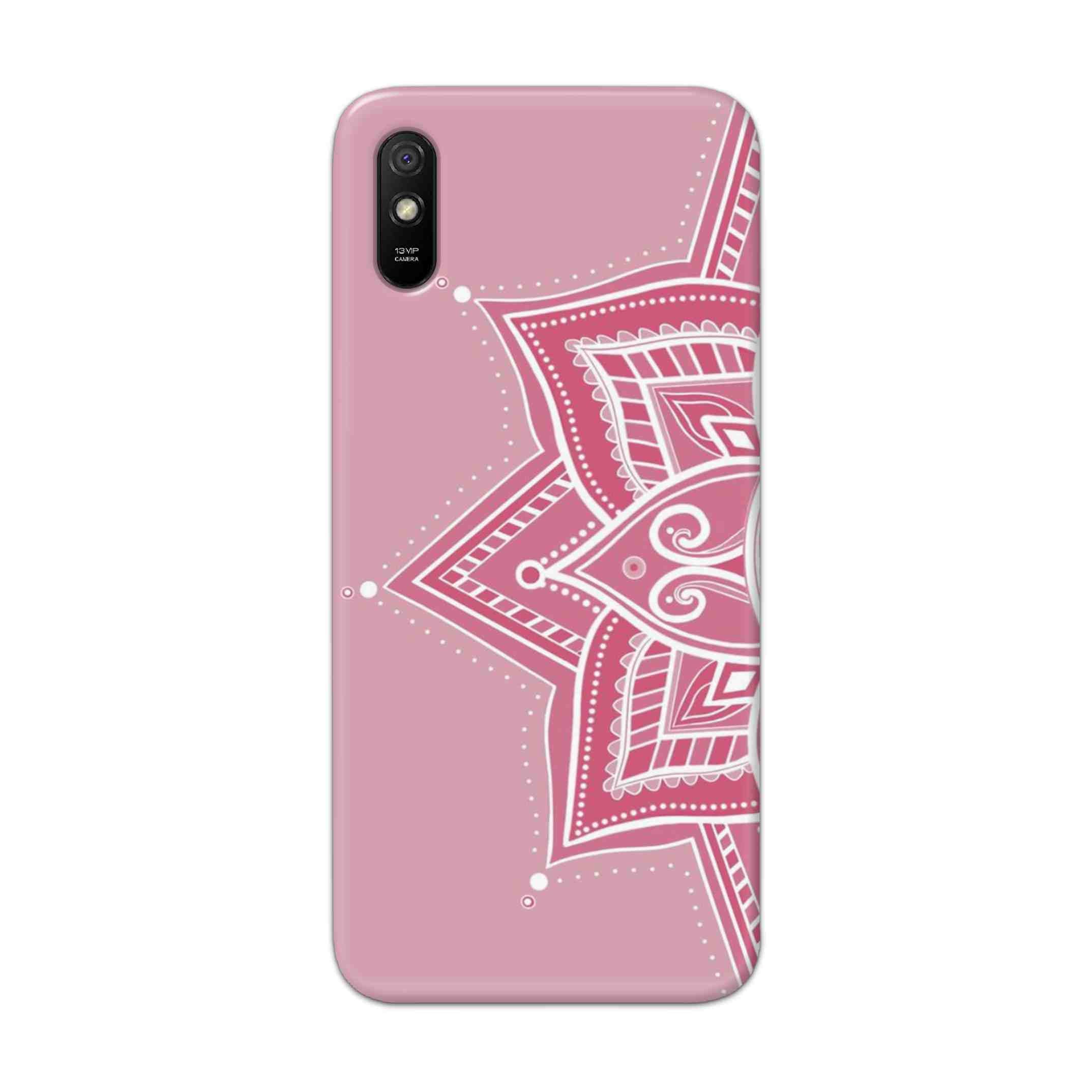 Buy Pink Rangoli Hard Back Mobile Phone Case Cover For Redmi 9A Online
