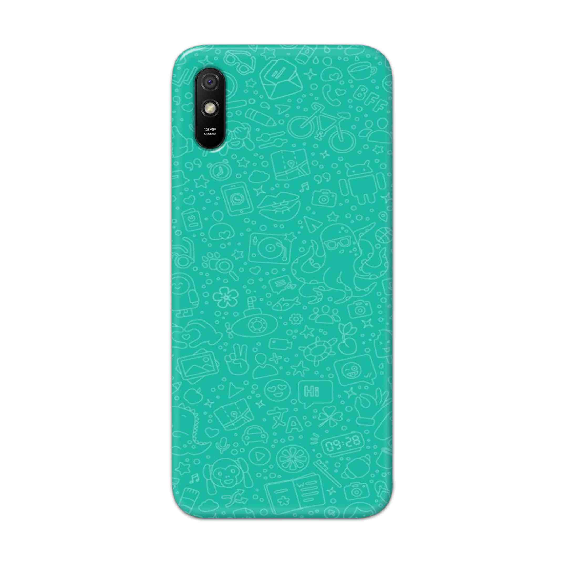 Buy Whatsapp Hard Back Mobile Phone Case Cover For Redmi 9A Online