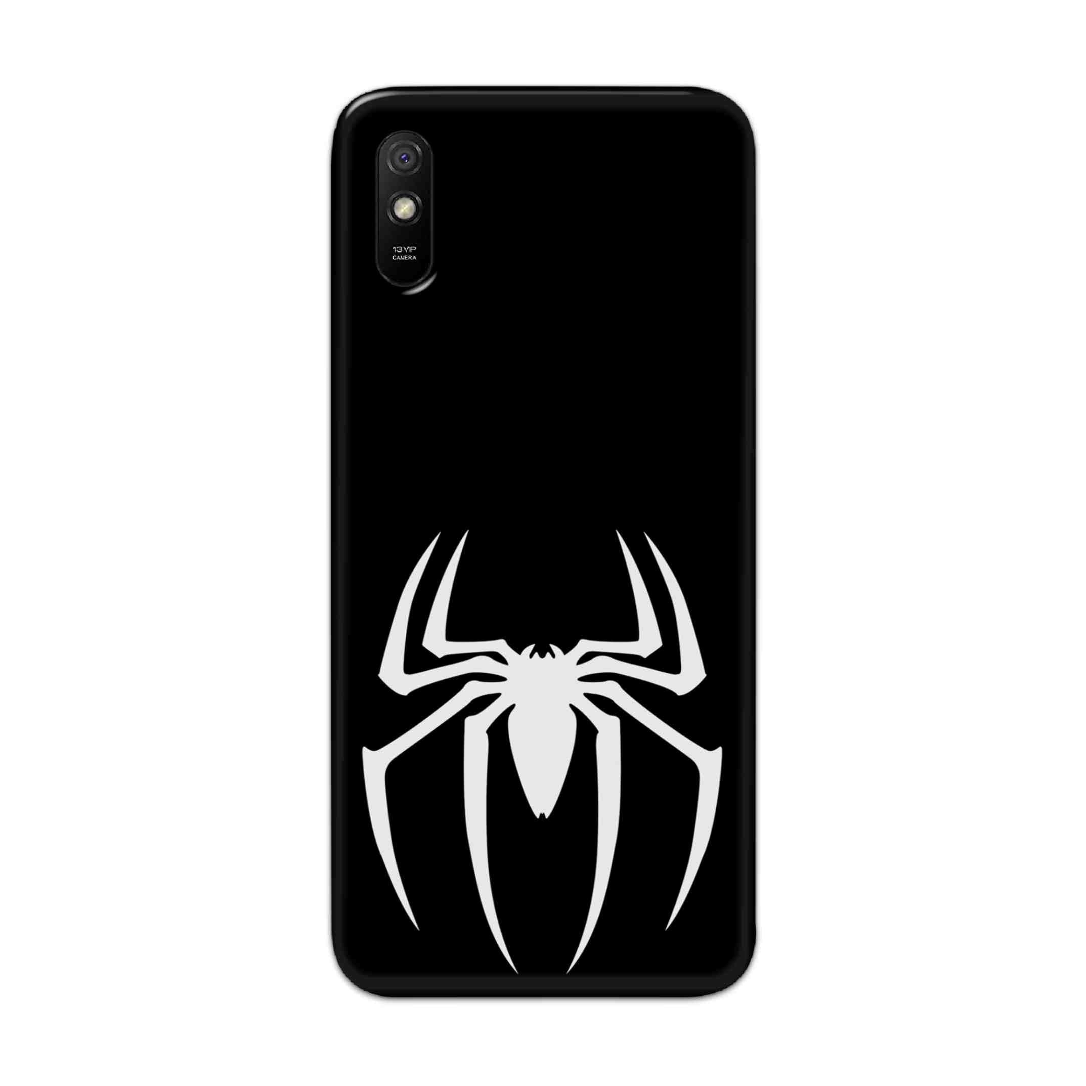 Buy Black Spiderman Logo Hard Back Mobile Phone Case Cover For Redmi 9A Online