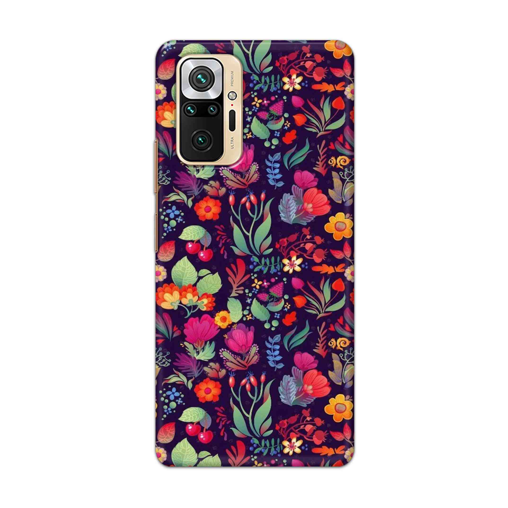 Buy Fruits Flower Hard Back Mobile Phone Case Cover For Redmi Note 10 Pro Online