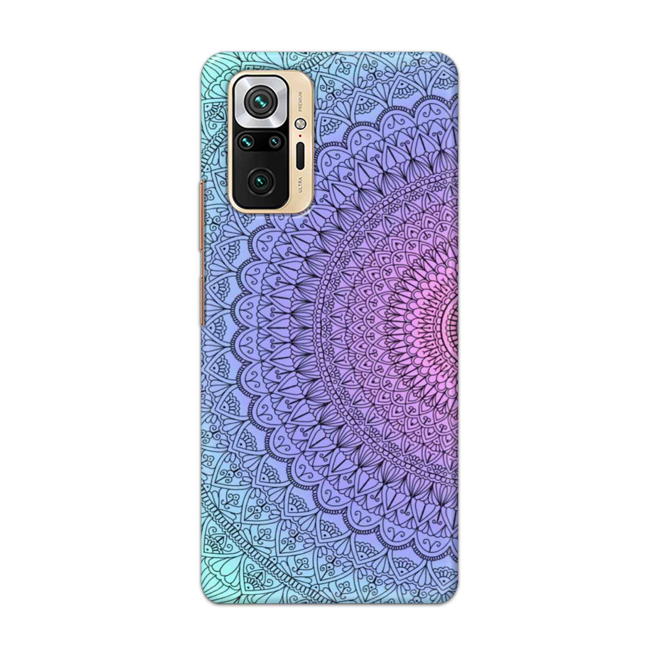 Buy Colourful Mandala Hard Back Mobile Phone Case Cover For Redmi Note 10 Pro Online