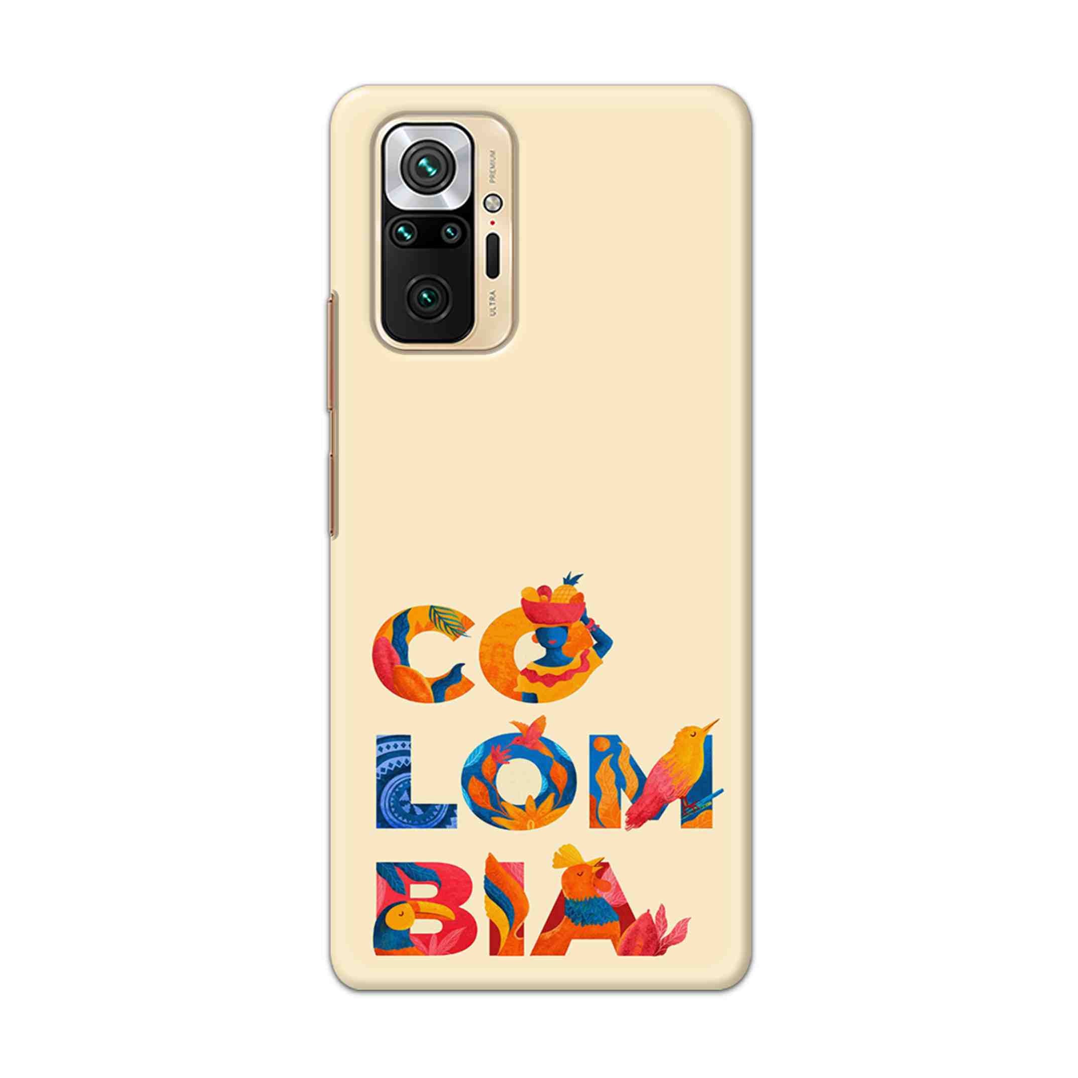 Buy Colombia Hard Back Mobile Phone Case Cover For Redmi Note 10 Pro Online