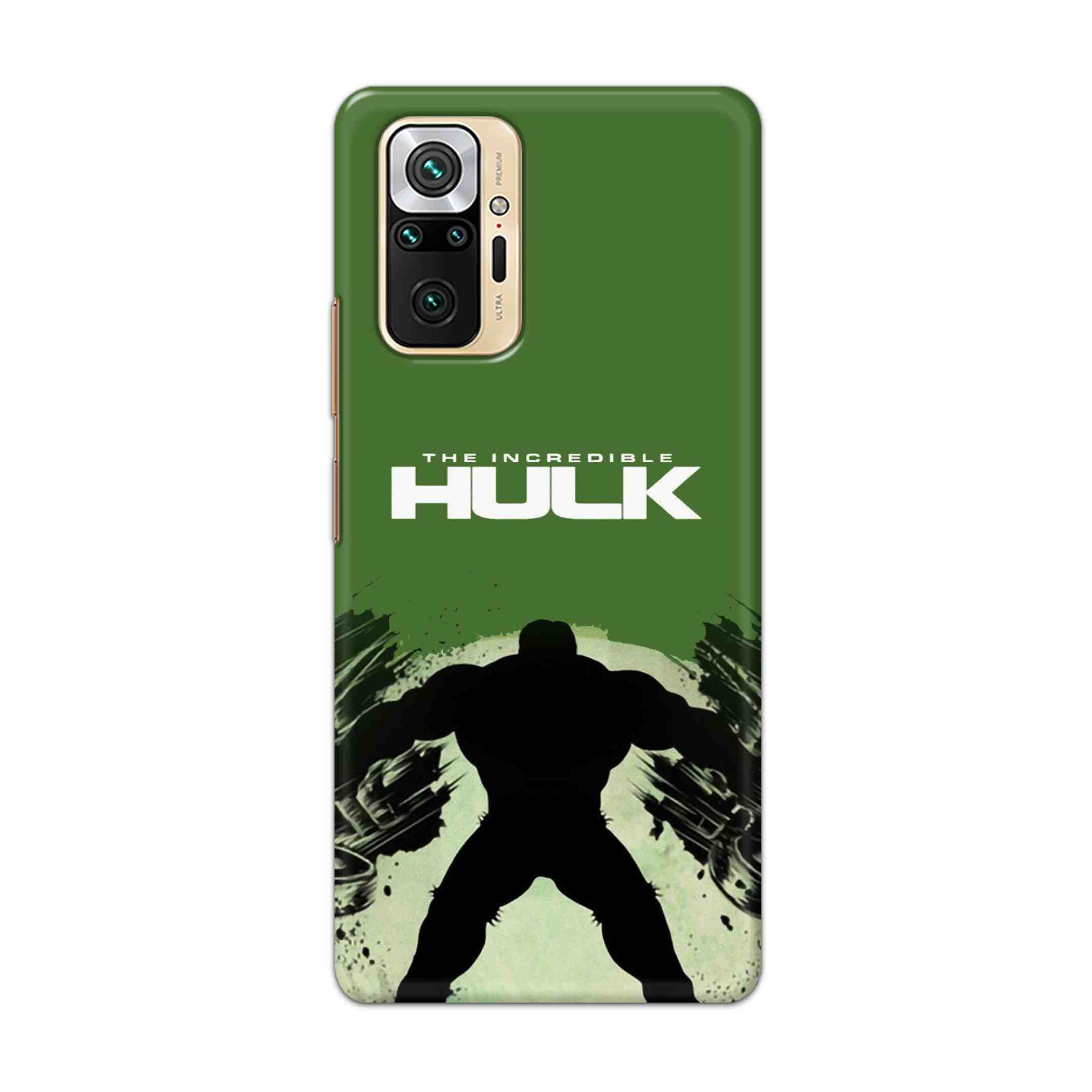 Buy Hulk Hard Back Mobile Phone Case Cover For Redmi Note 10 Pro Online