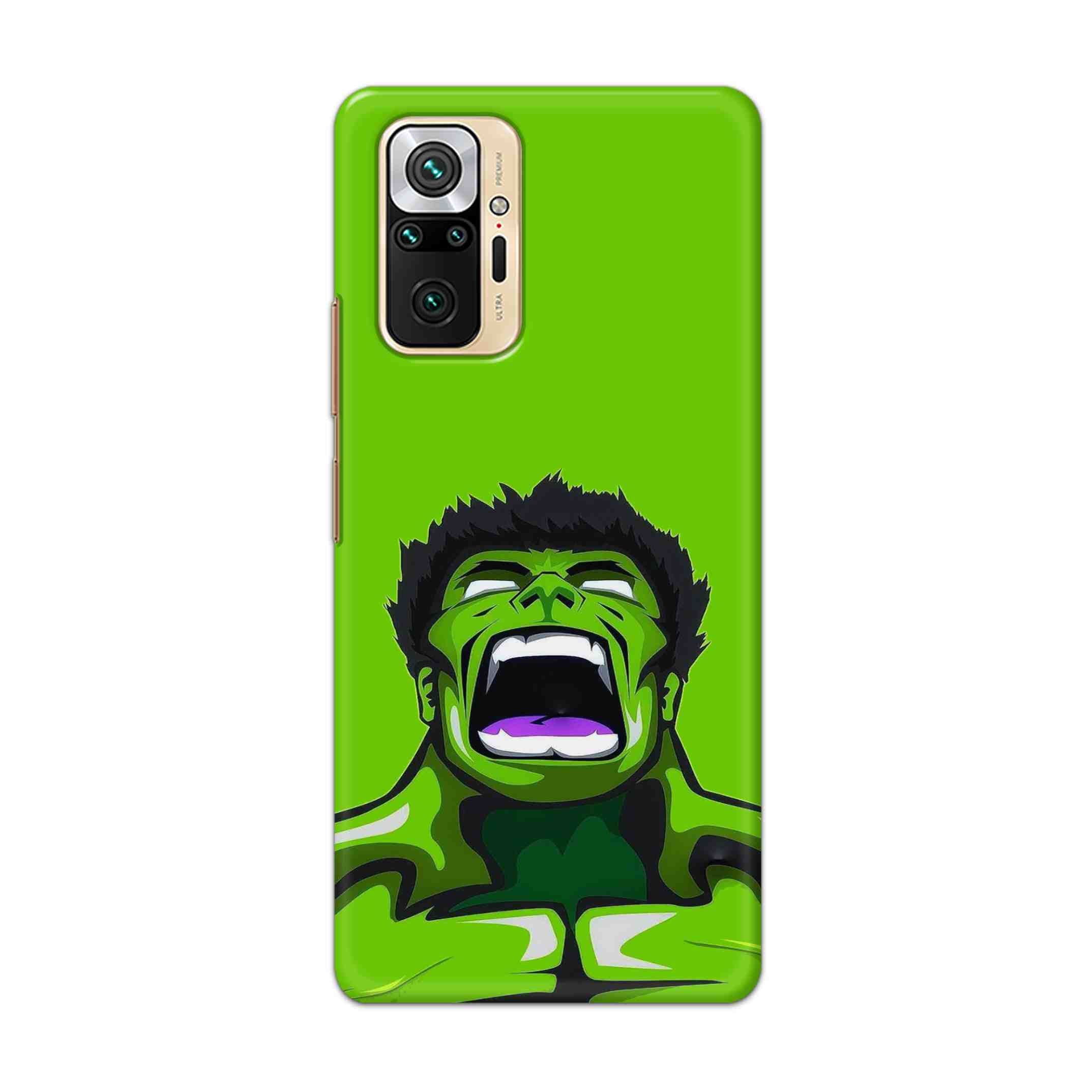 Buy Green Hulk Hard Back Mobile Phone Case Cover For Redmi Note 10 Pro Online