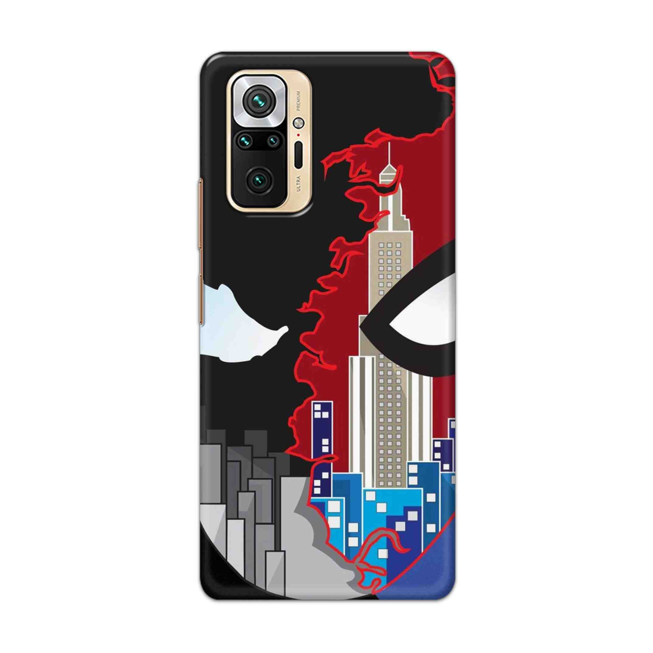 Buy Red And Black Spiderman Hard Back Mobile Phone Case Cover For Redmi Note 10 Pro Online