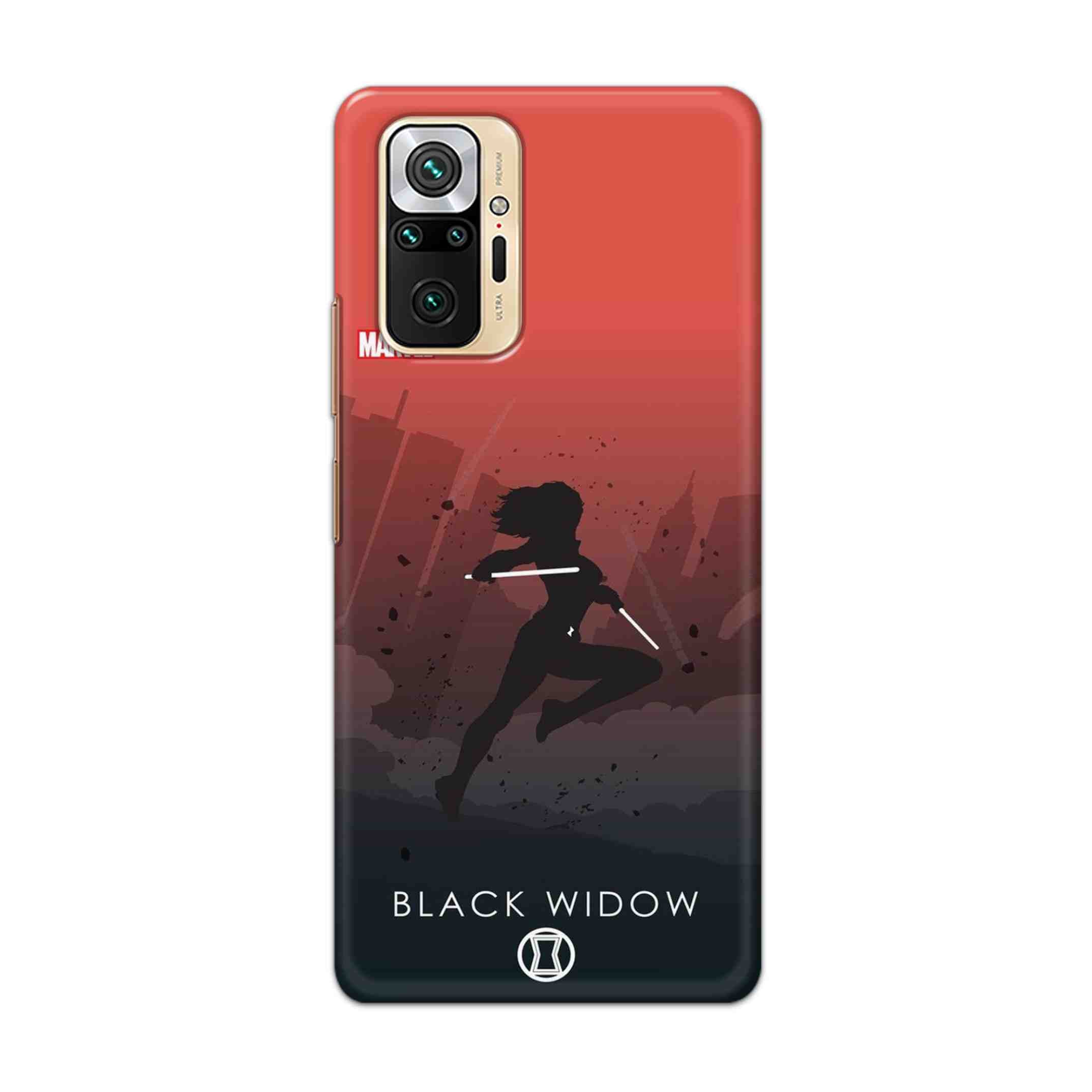 Buy Black Widow Hard Back Mobile Phone Case Cover For Redmi Note 10 Pro Online