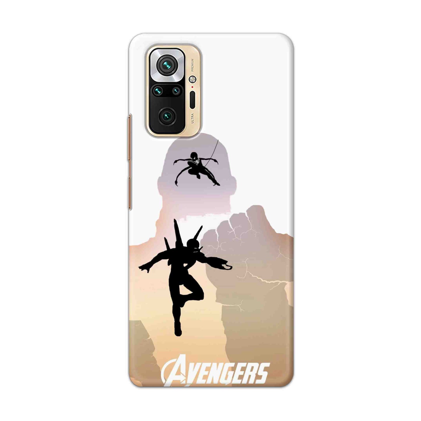 Buy Iron Man Vs Spiderman Hard Back Mobile Phone Case Cover For Redmi Note 10 Pro Online