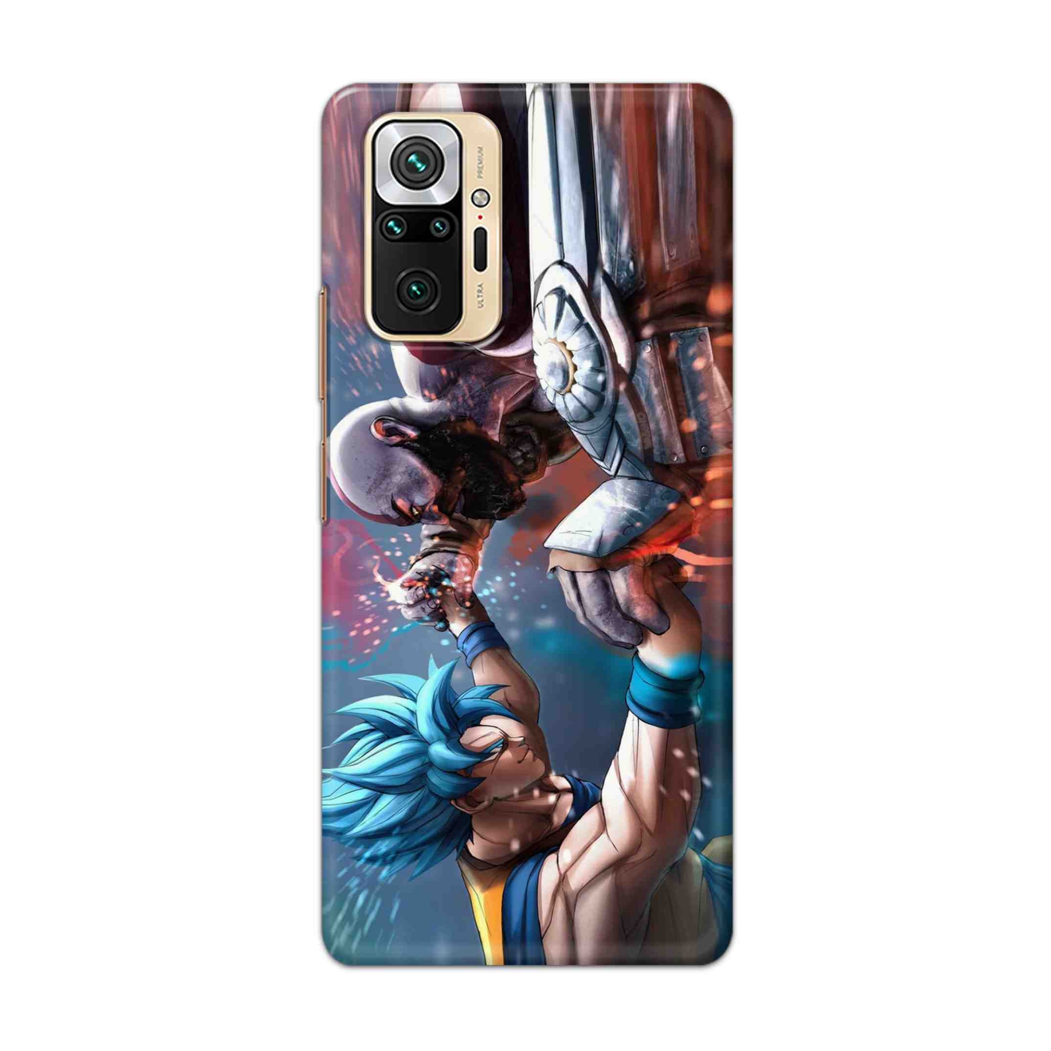 Buy Goku Vs Kratos Hard Back Mobile Phone Case Cover For Redmi Note 10 Pro Online