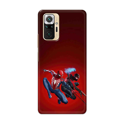 Buy Spiderman And Miles Morales Hard Back Mobile Phone Case Cover For Redmi Note 10 Pro Online