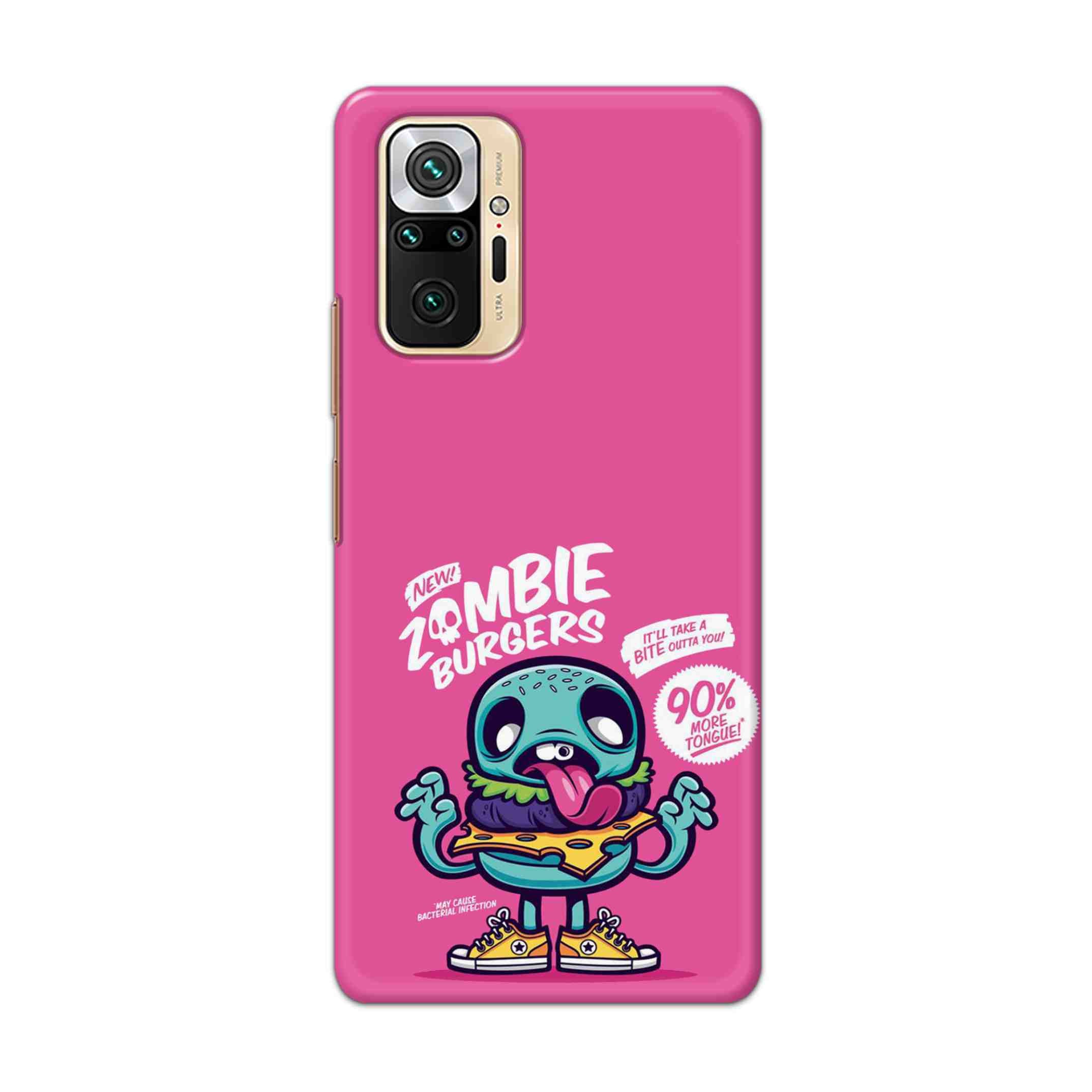 Buy New Zombie Burgers Hard Back Mobile Phone Case Cover For Redmi Note 10 Pro Online