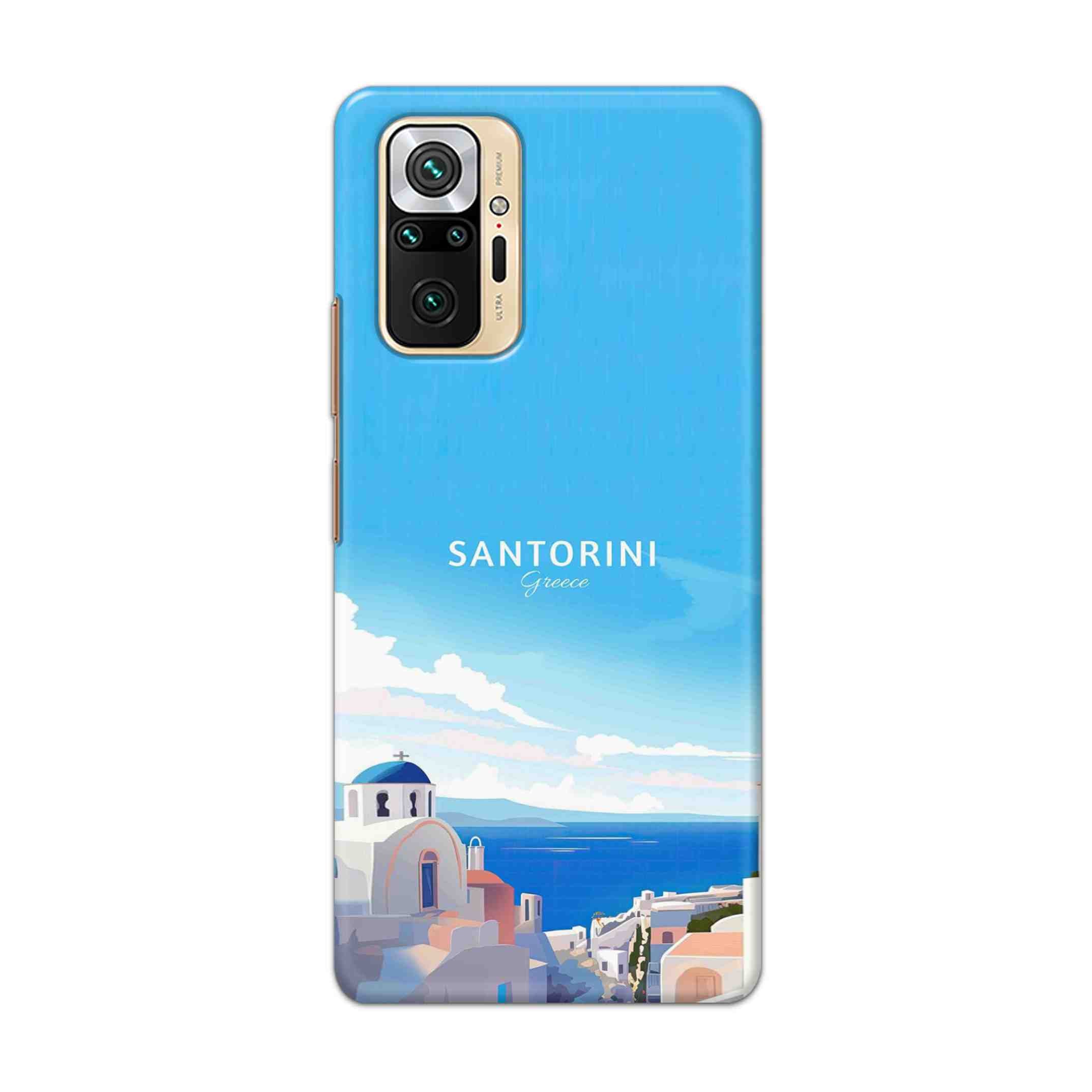 Buy Santorini Hard Back Mobile Phone Case Cover For Redmi Note 10 Pro Online
