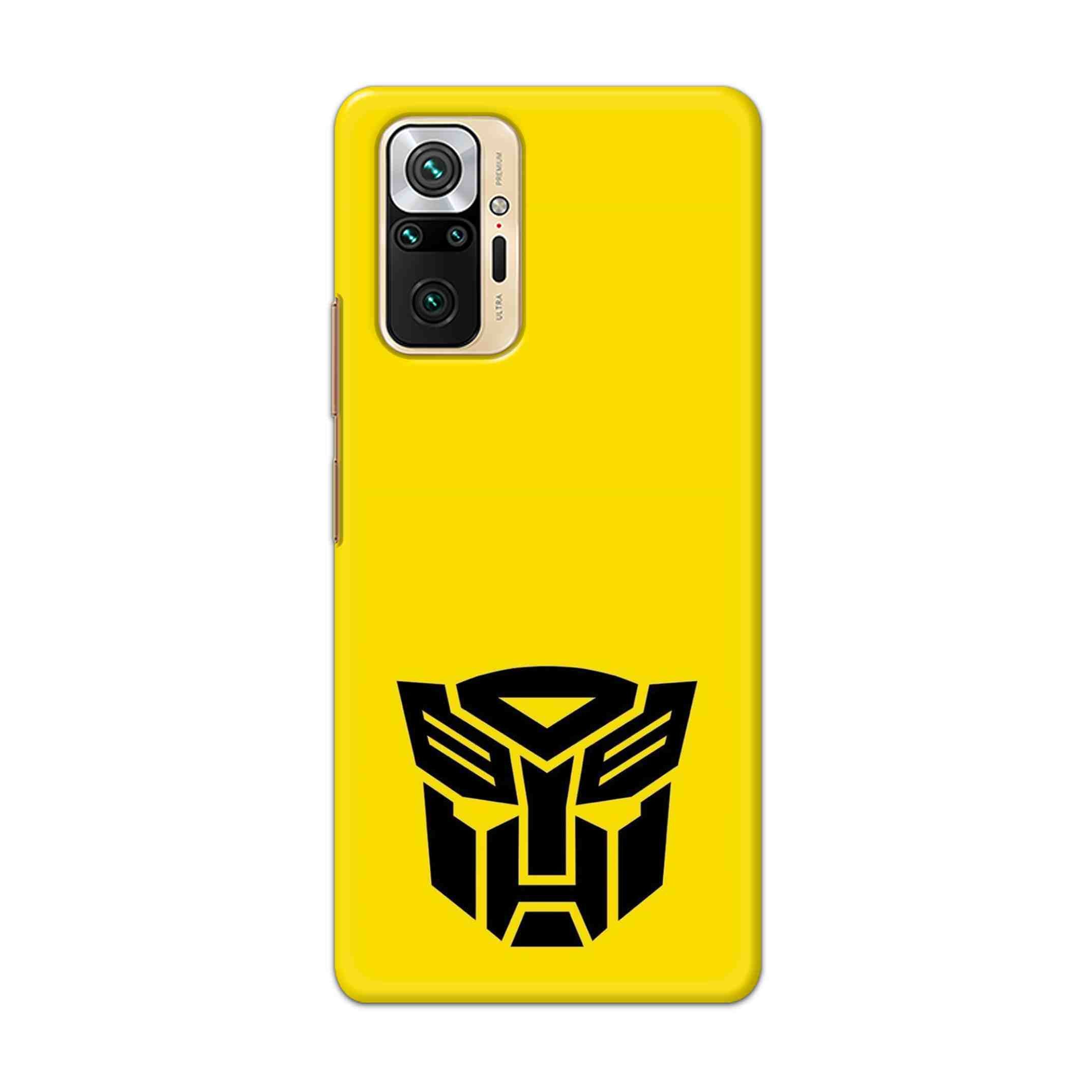 Buy Transformer Logo Hard Back Mobile Phone Case Cover For Redmi Note 10 Pro Online