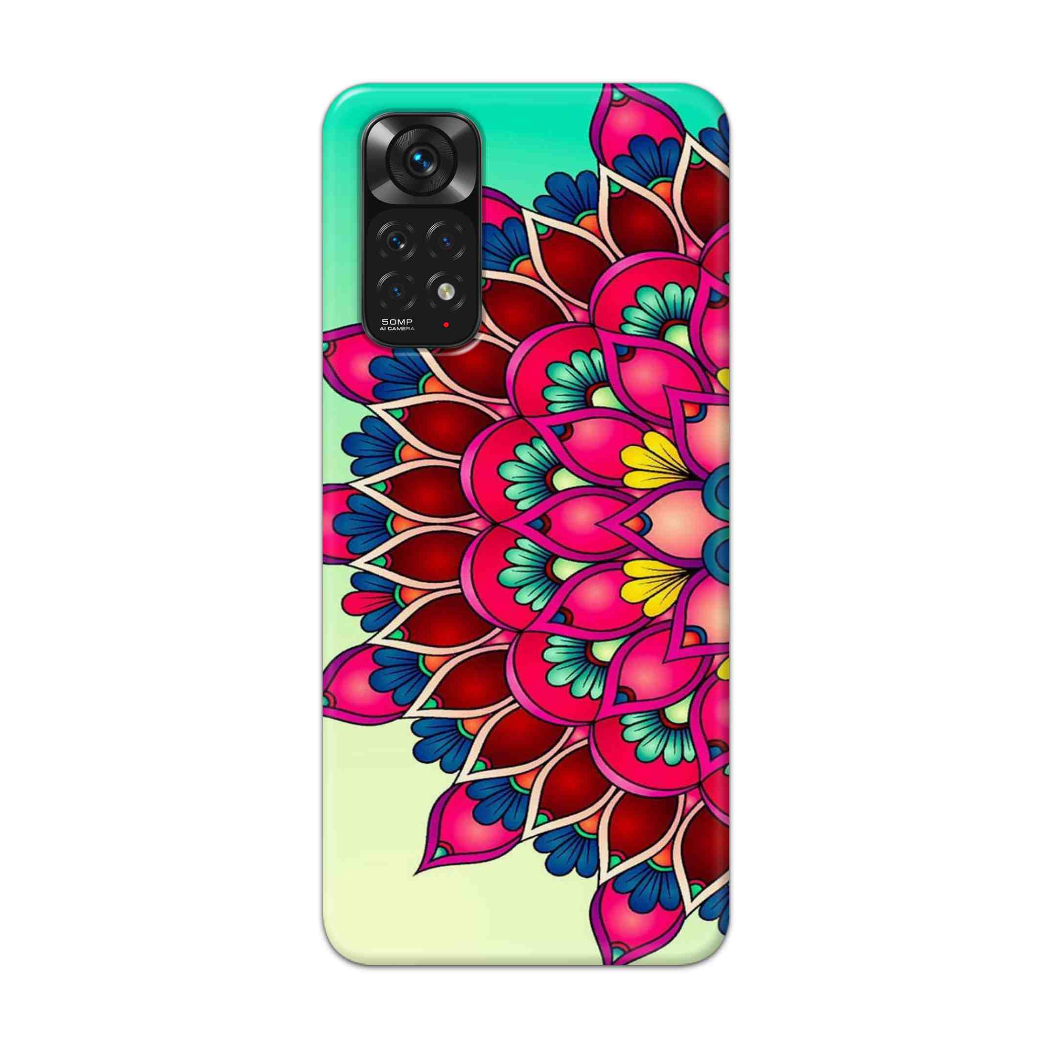 Buy Lotus Mandala Hard Back Mobile Phone Case Cover For Redmi Note 11 Online
