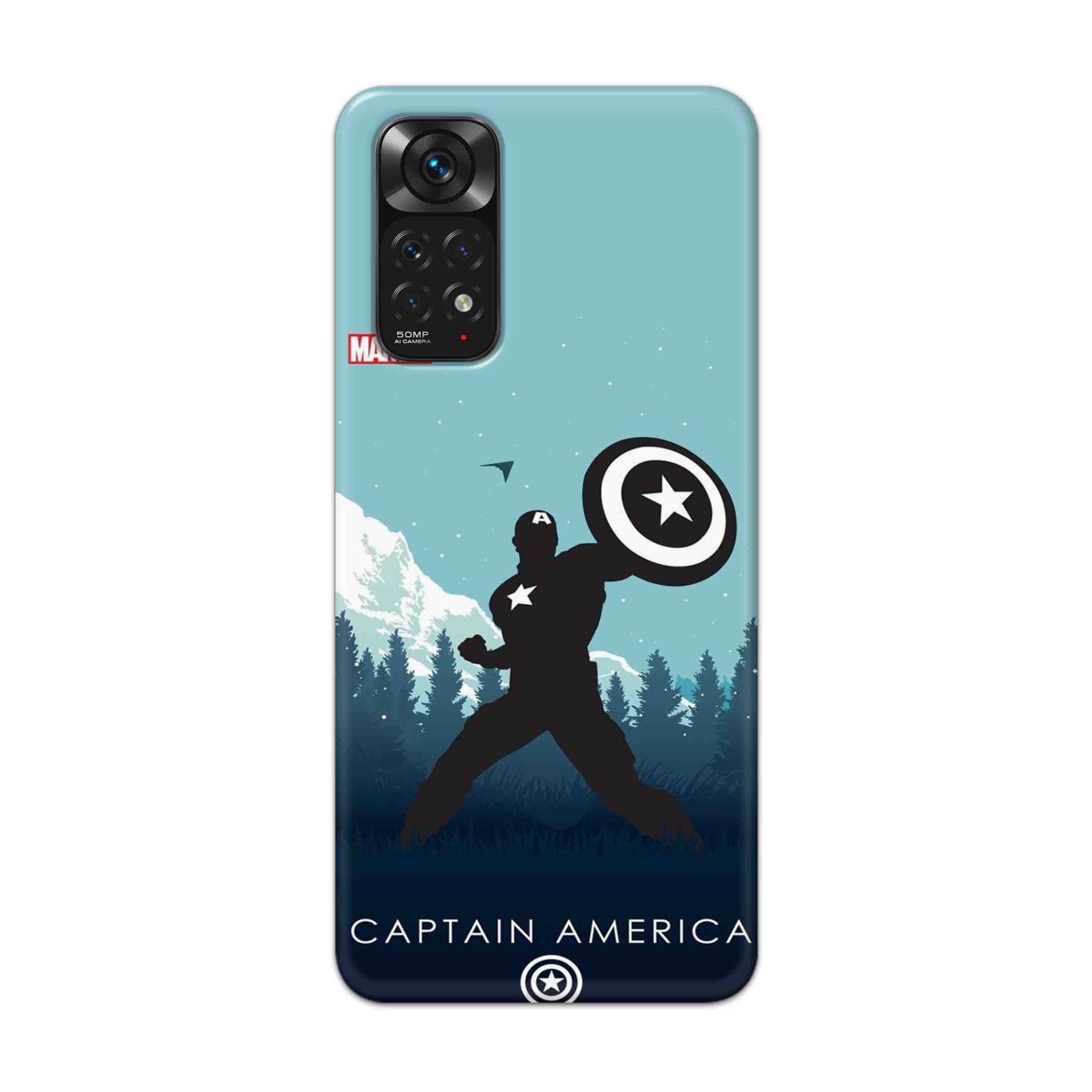 Buy Captain America Hard Back Mobile Phone Case Cover For Redmi Note 11 Online