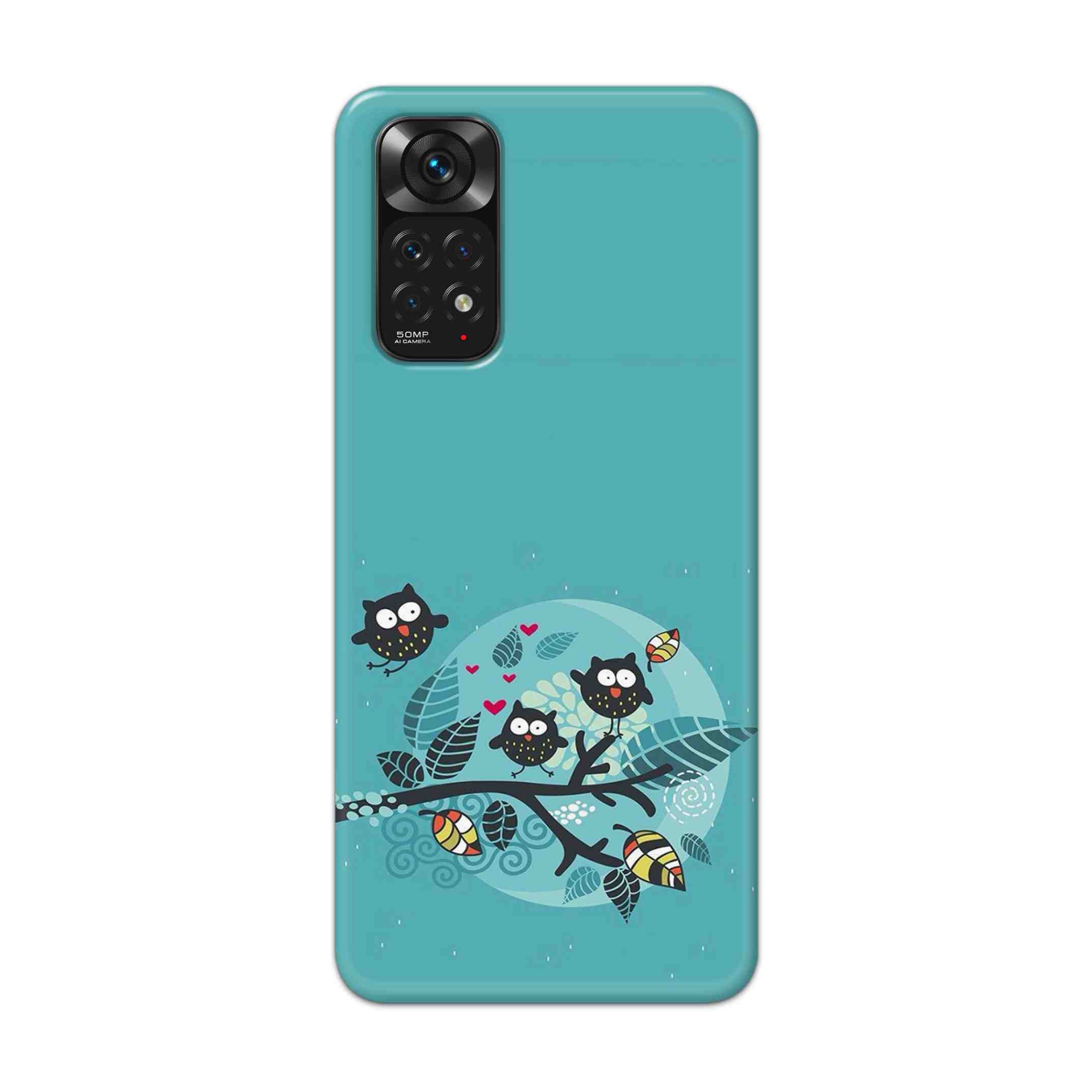 Buy Owl Hard Back Mobile Phone Case Cover For Redmi Note 11 Online
