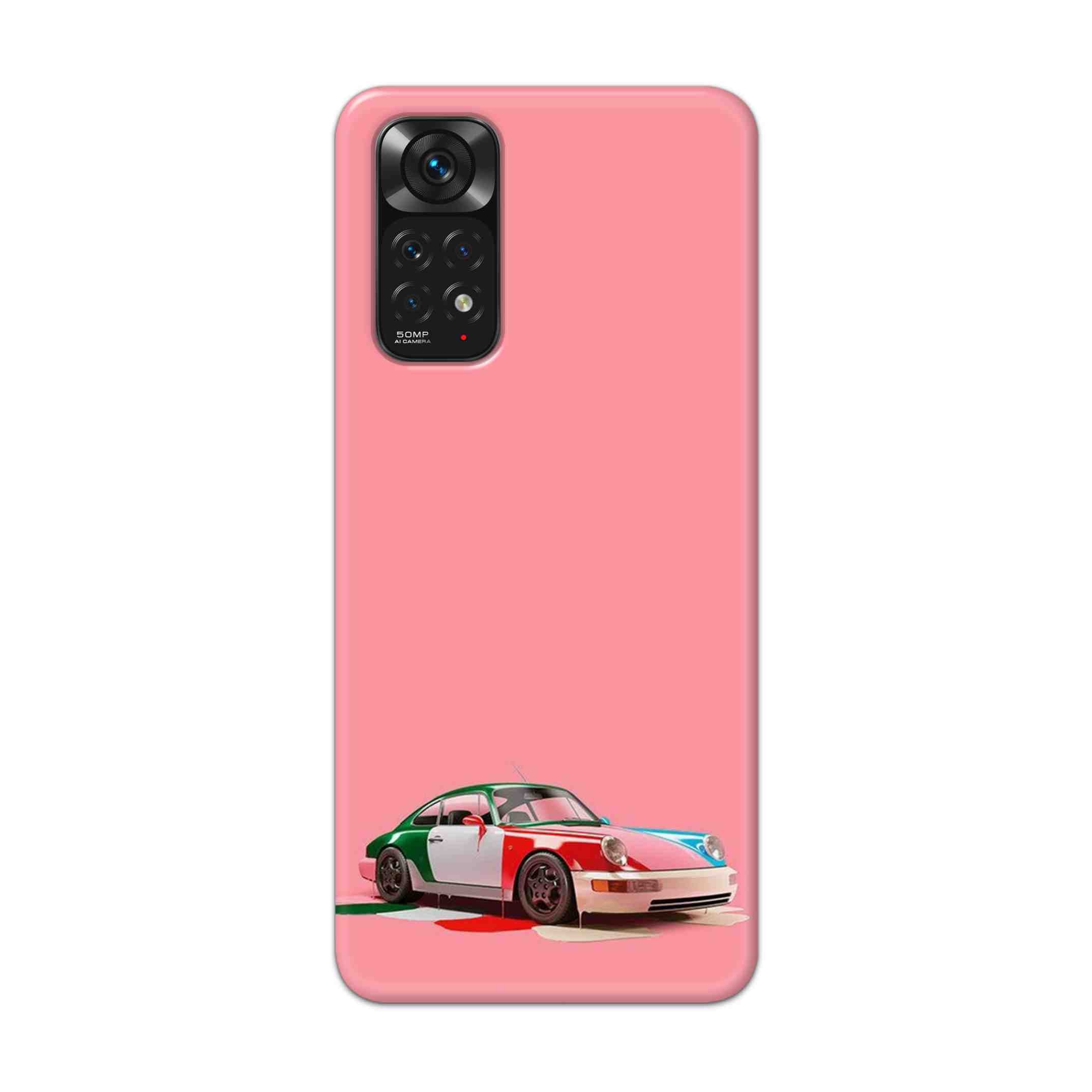 Buy Pink Porche Hard Back Mobile Phone Case Cover For Redmi Note 11 Online